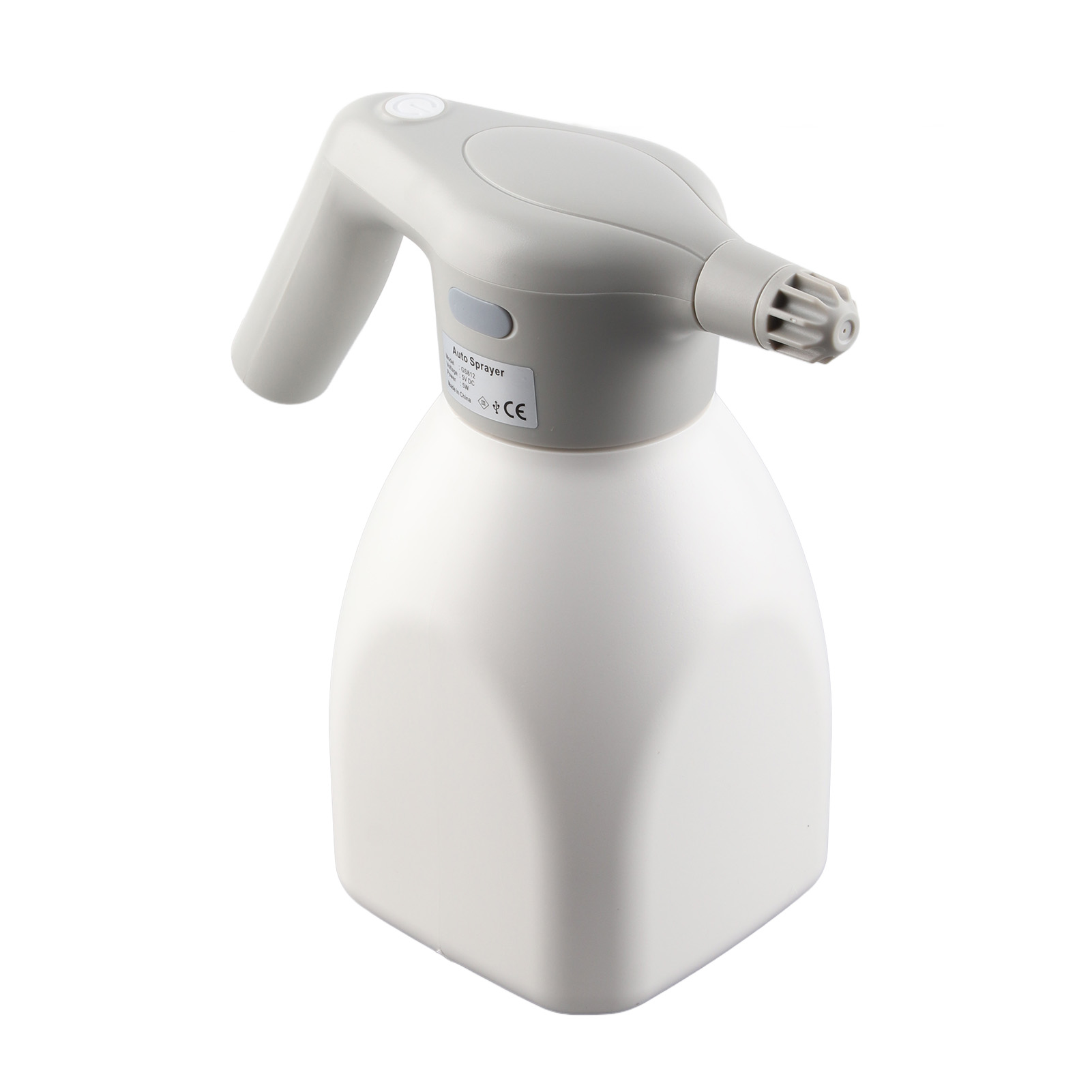 Elektrische Pflanzenspritze, Automatische Gießkanne Für Den Hausgebrauch, Wiederaufladbarer Gartensprüher, 1,5-liter-weißflasche.