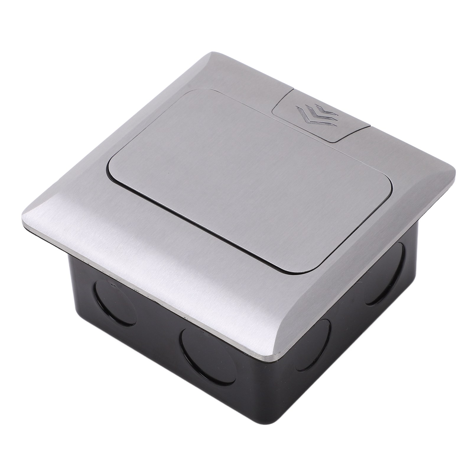 Versenkte Arbeitsplattensteckdose Mit 2 Usb-anschlüssen, Wandmontage-sockel Für Theken, Britischer Standard, 250 V, Integriertes Dual-netzteil.