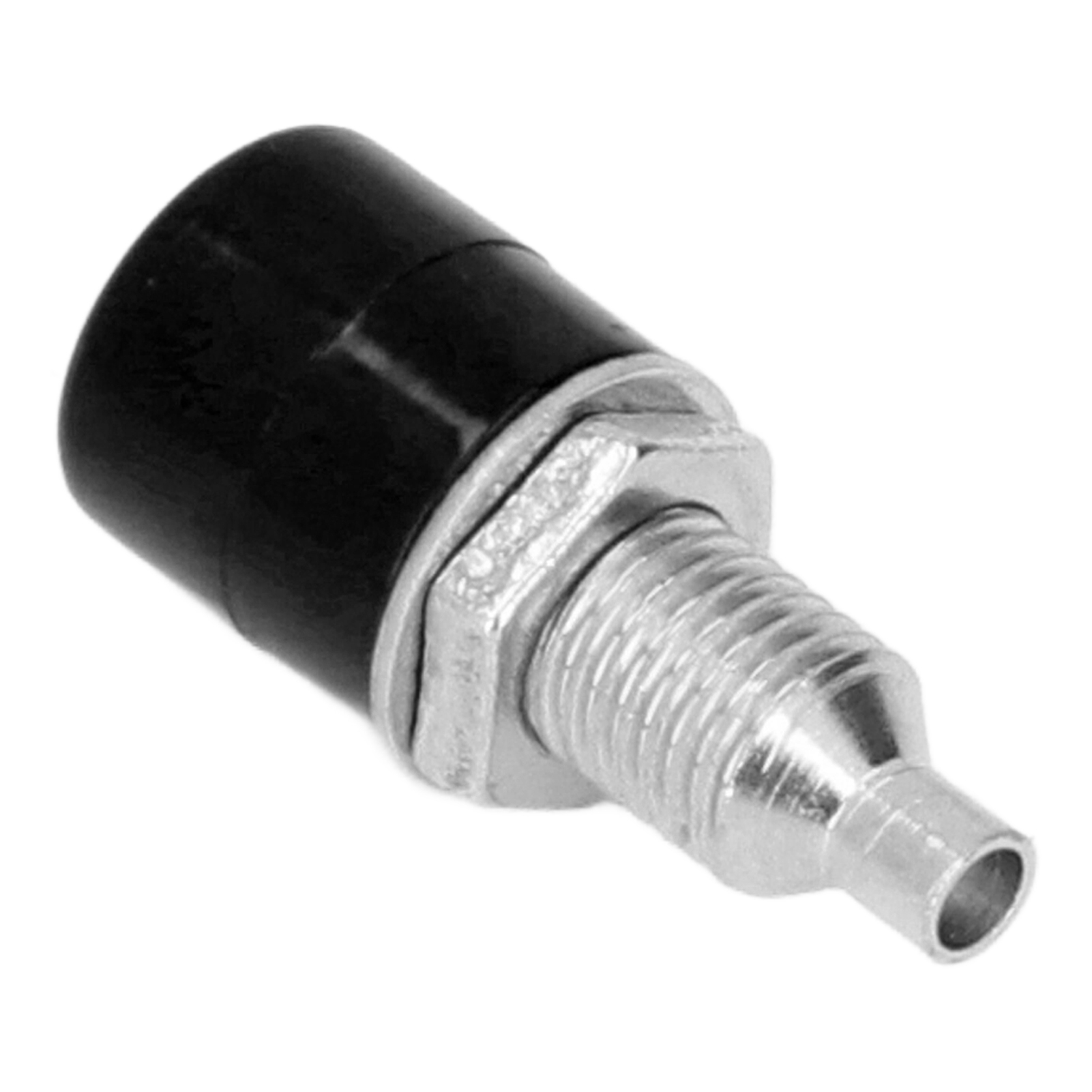 100 M6 4-mm-bananenstecker, Zuverlässige Elektrische Verbindung, Optimale Übertragung, Schwarzes Fertigungszubehör, 100er-packung