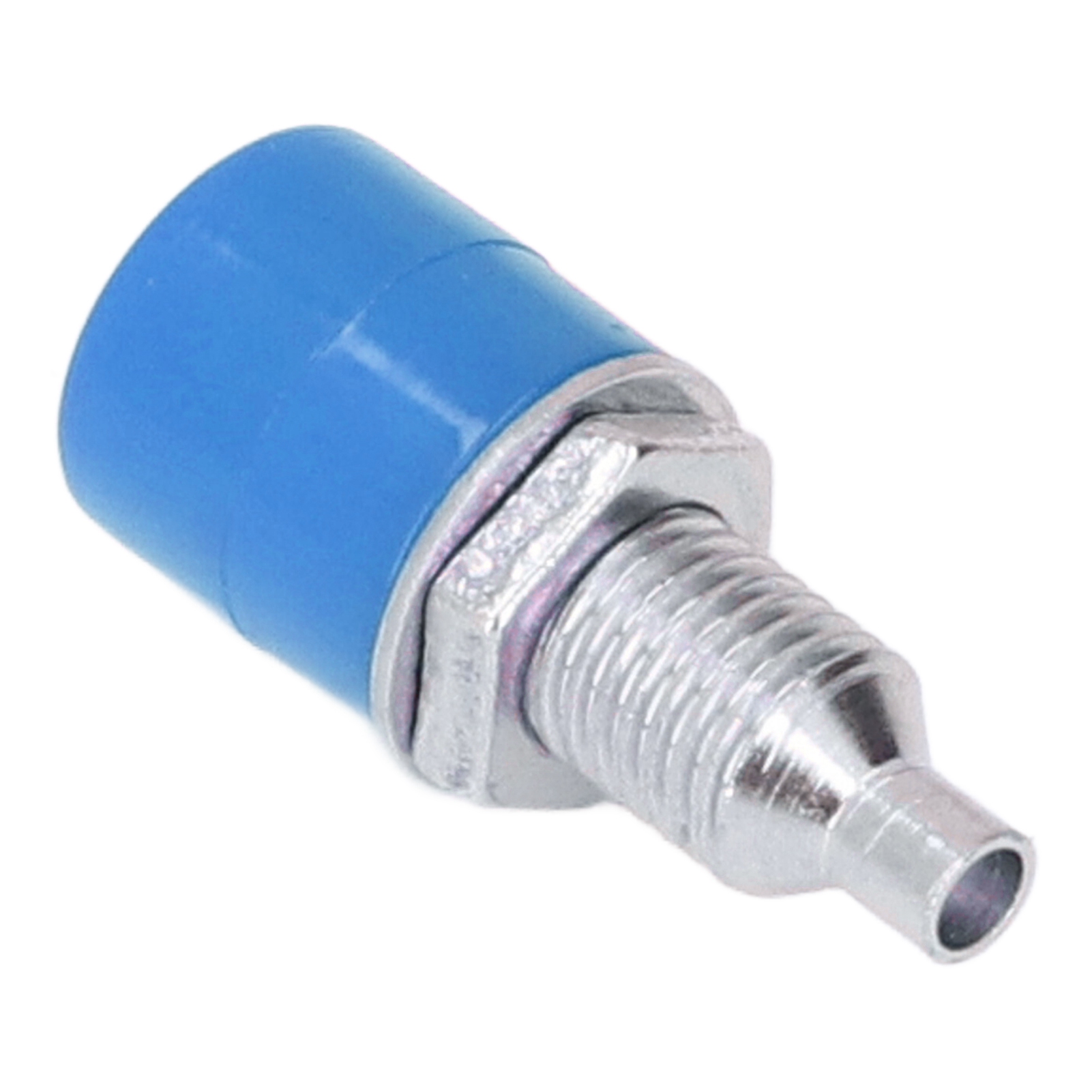 100 Stück M6 4mm Bananenstecker, Gute Übertragungsqualität, Hervorragende Verarbeitung, Elektrisches Verbindungszubehör, Blau