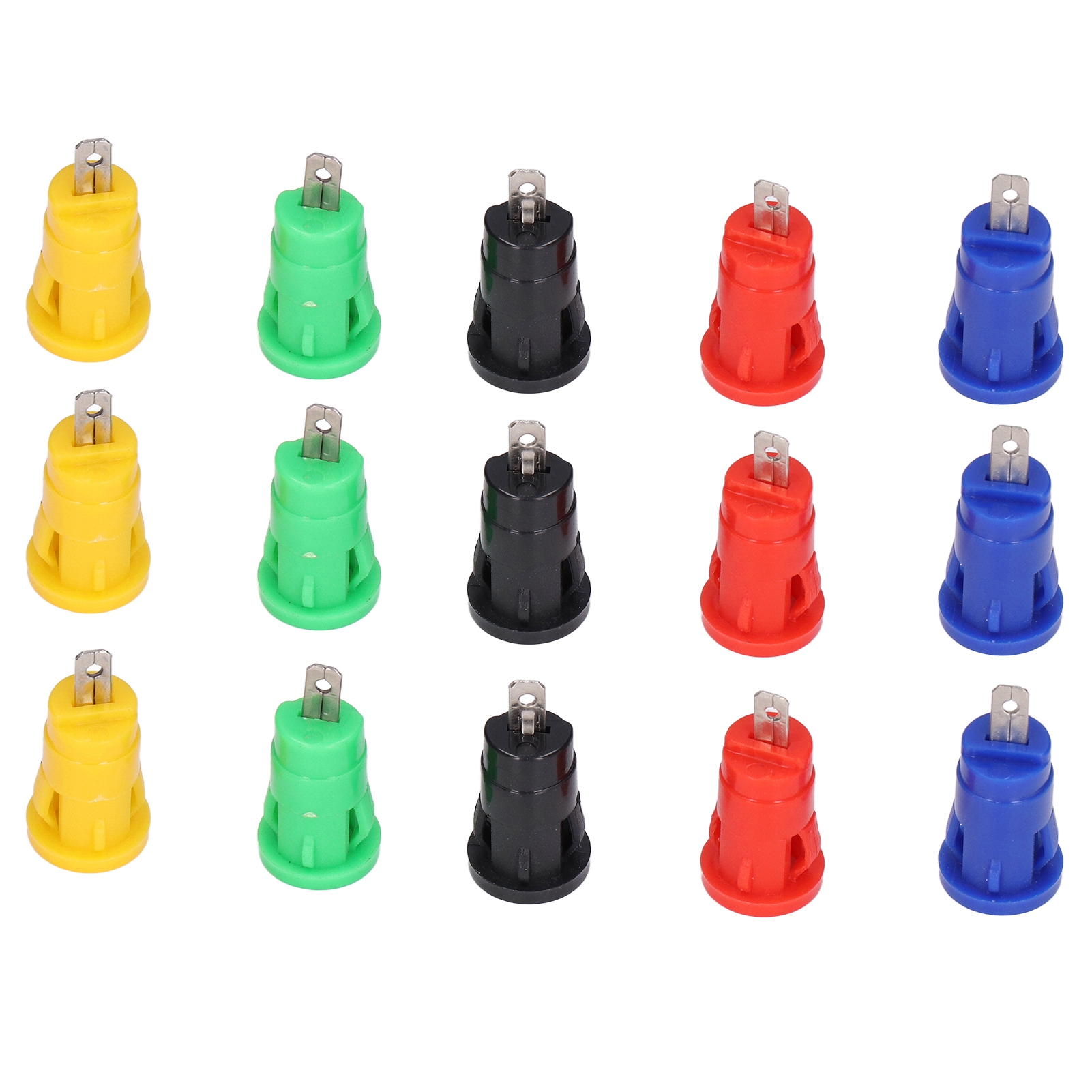Set Mit 10 Bananensteckern (4 Mm): Sicherheit, Optimale Übertragung, Korrosionsbeständigkeit, Zubehör Für Elektrische Prüfungen