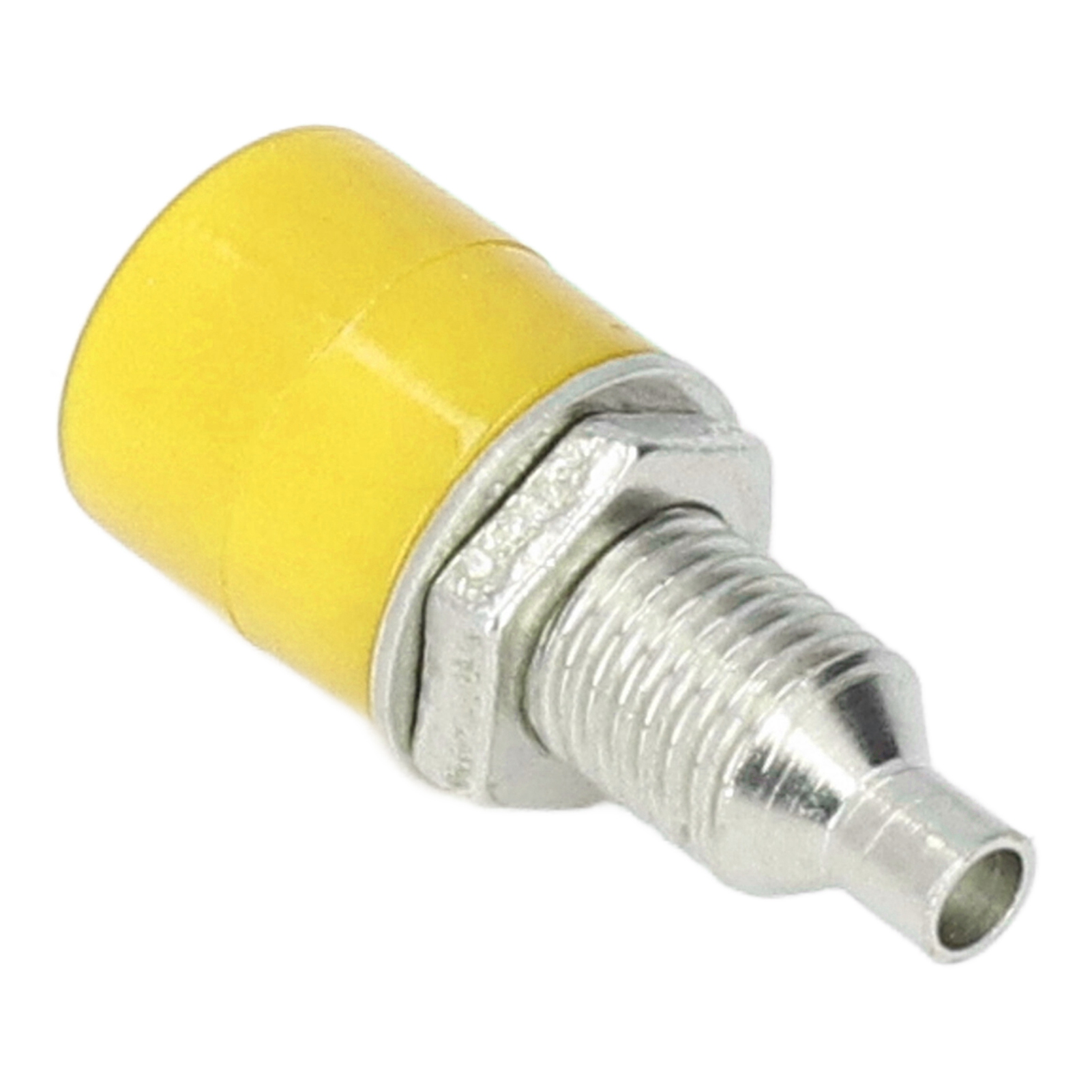 M6 4-mm-bananenstecker, 100 Stück, Gelb, Hervorragende Übertragungseigenschaften, Zubehör Für Elektrische Verbindungen, Hochwertige Verarbeitung