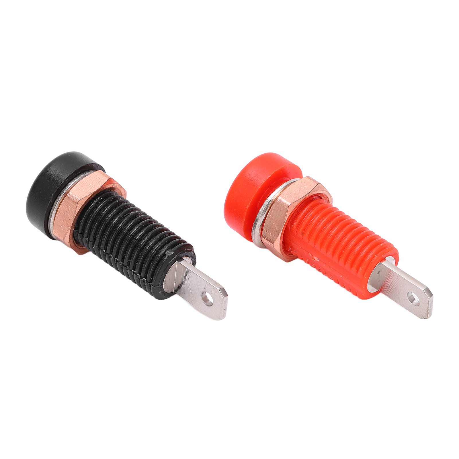 10 Bananenstecker Aus Messing, 4 Mm Durchmesser, Maximaler Isolationswiderstand, 24 A, 30–60 V, Weiblicher Anschluss, 10er-packung