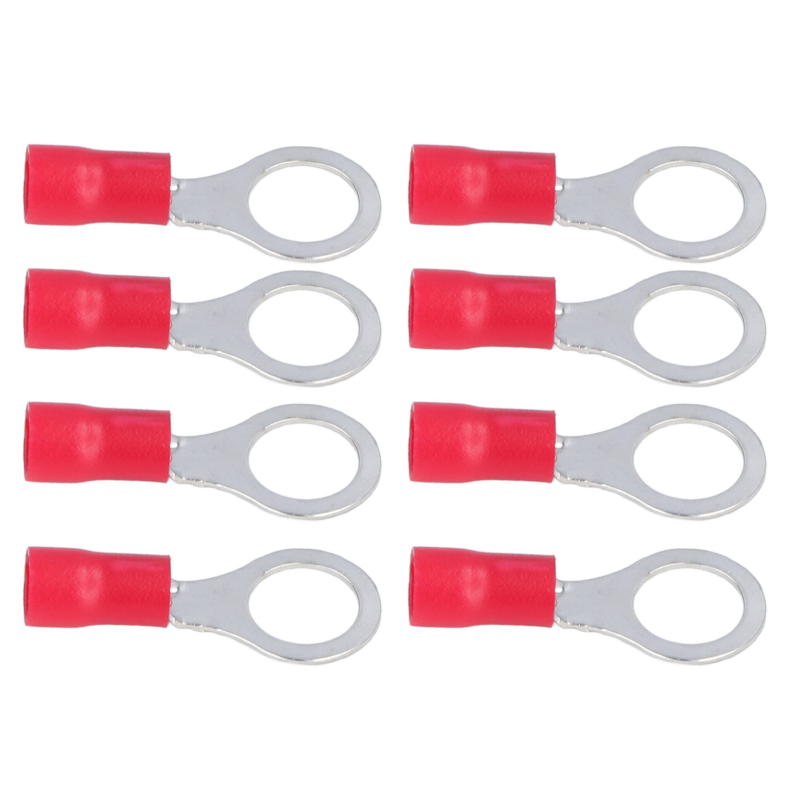 Packung Mit 100 Awg 12-10 Ringkabelschuhen, Isolierten Elektrischen Steckverbindern, Crimp-set Für Kabel Und Geräte