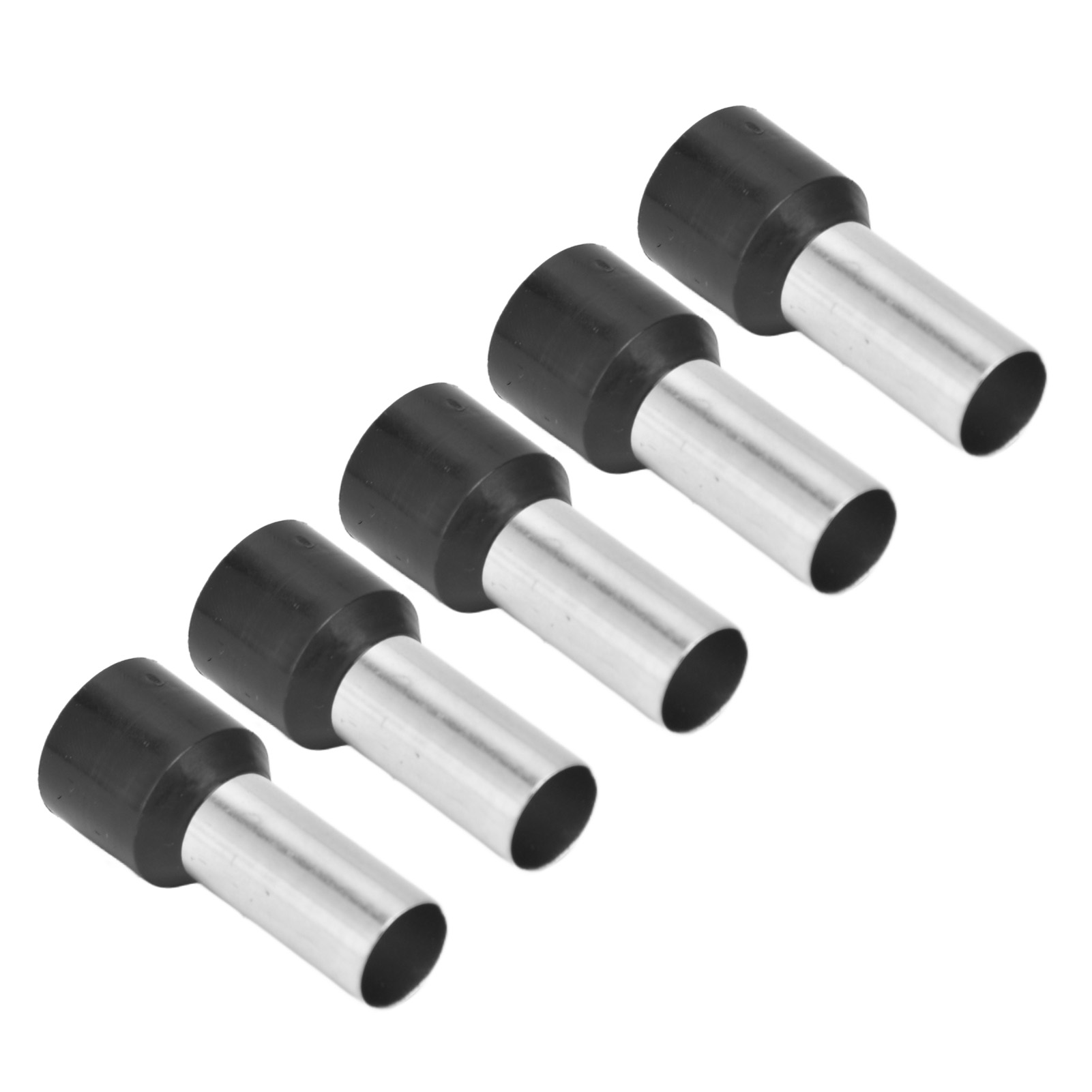 50 Isolierte Crimp-kabelschellen E25-16, 4 Awg, Eu-standard-kabelendverbinder, 50er-packung, Isolierte Rohrkabelschuhe