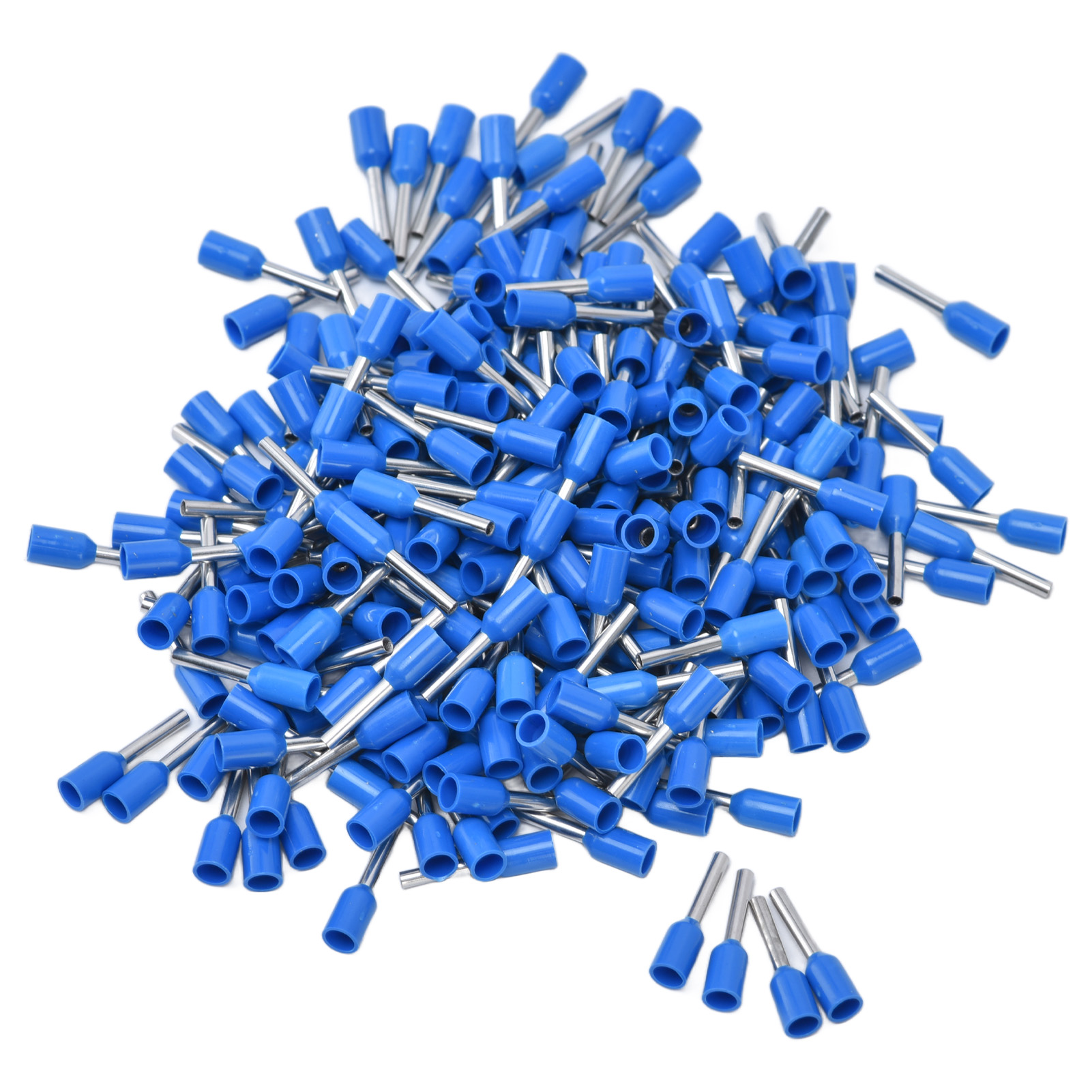 1000 Stück Isolierte Elektrische Aderendhülsen, Stiftanschluss, 20 Awg Drahtverbinder-set E7508 Blau