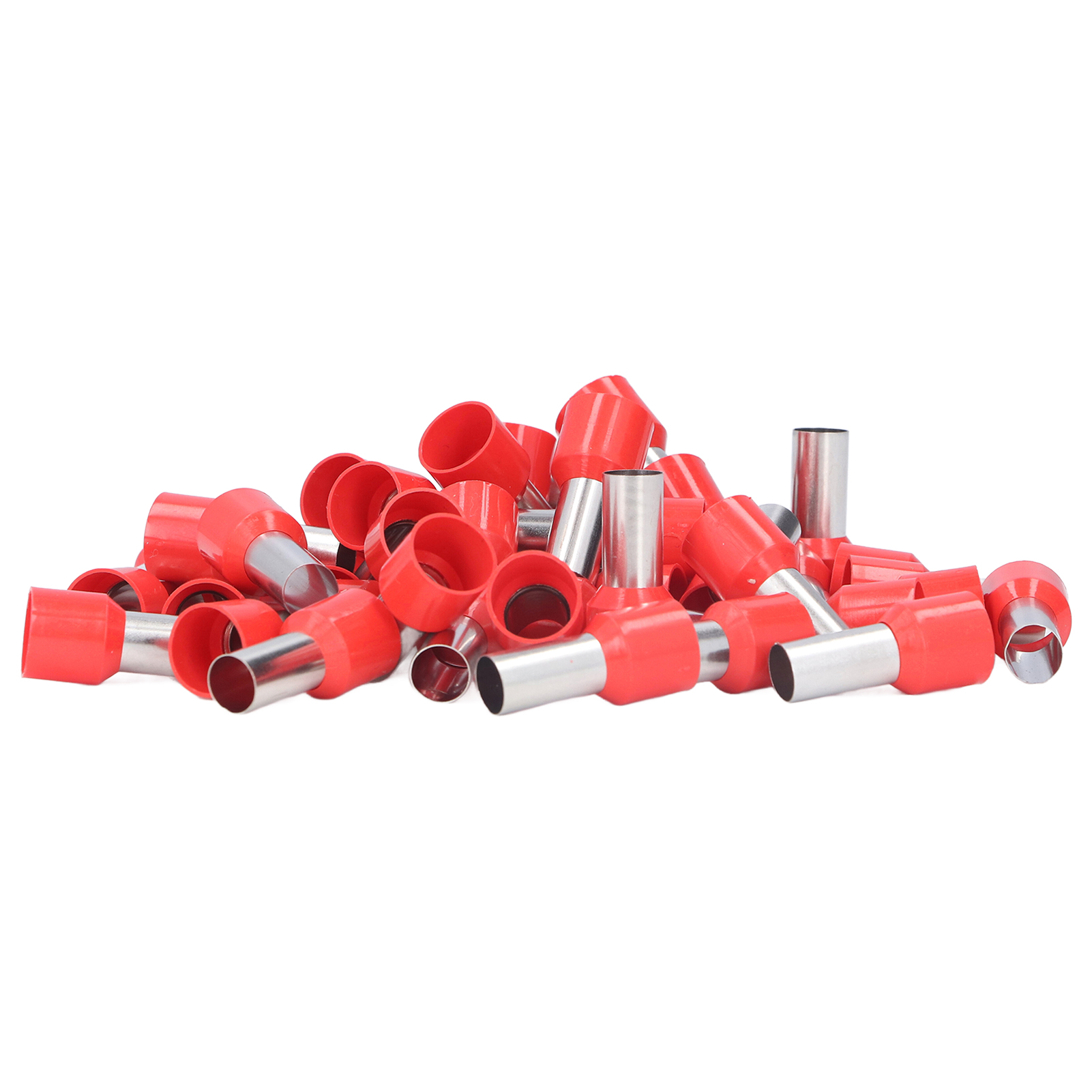 50 Isolierte Kabelschutzschläuche, Eu-standard 2 Awg Crimp-aderendhülsen, E35-16-steckverbinder, 50er-packung, Kabelschuh, Für Dicke Drähte, Zuverlässiger Elektrischer Anschluss