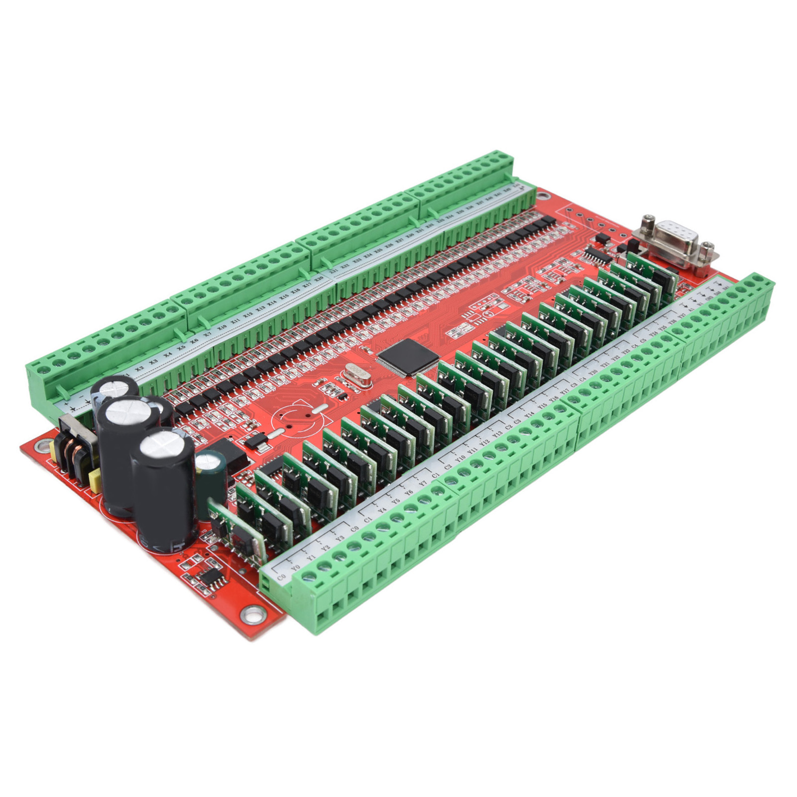 Fx2n-60mt Industrielle Programmierbare Steuerung, 24v Dc Analoge Sps-platine, Sps-platine Für Schaltschränke.