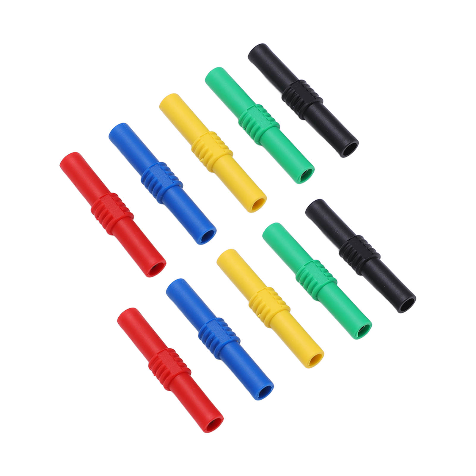 Isolierter 4-mm-bananenstecker (weiblich-weiblich), 5-farbige Adapterbuchse Für Wechselrichter Und Industrieanlagen, Bananensteckerkupplung