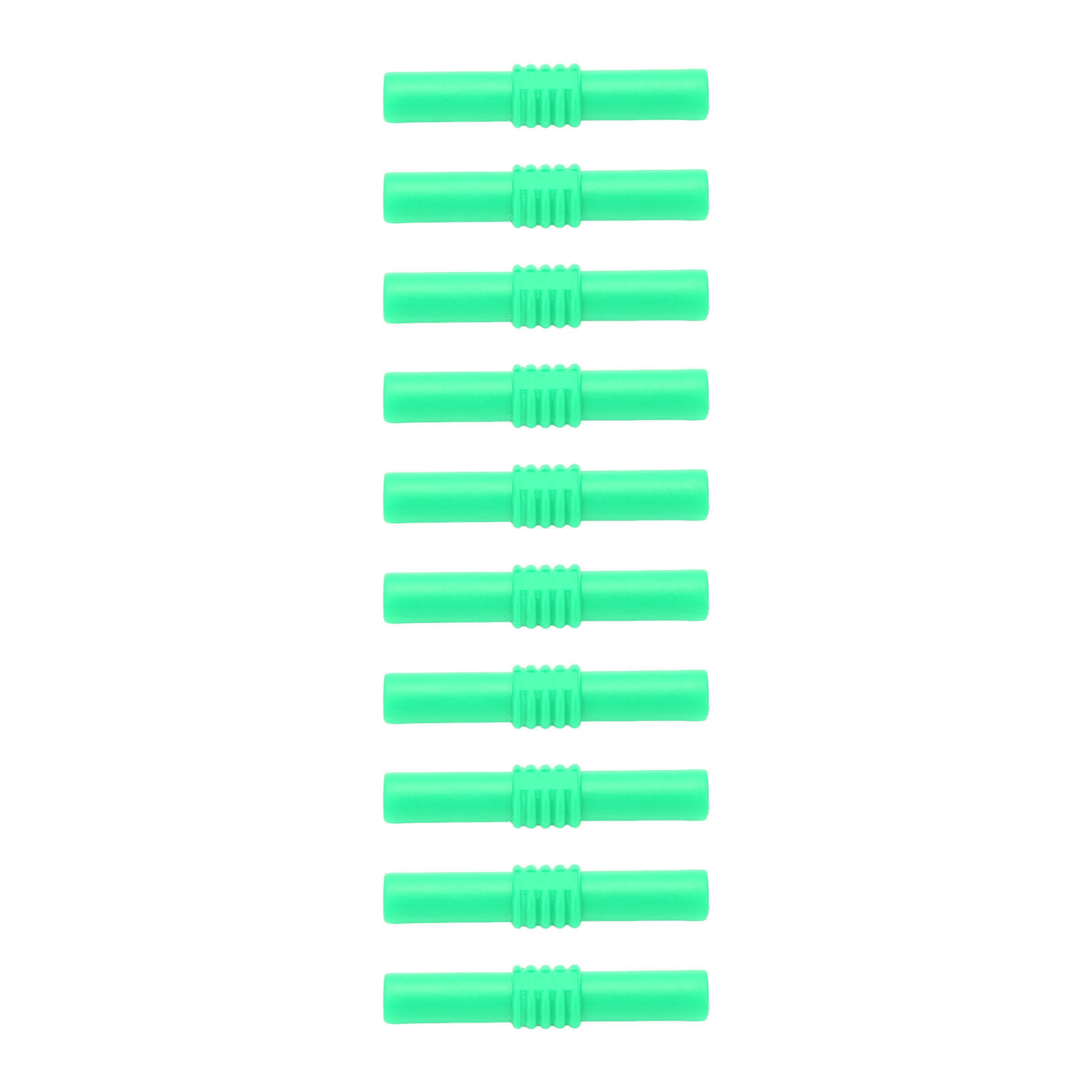 4-mm-bananenstecker (weiblich Auf Weiblich), 10er-packung, Grün Isolierte Verlängerung, Bananenstecker Für Elektronische Geräte