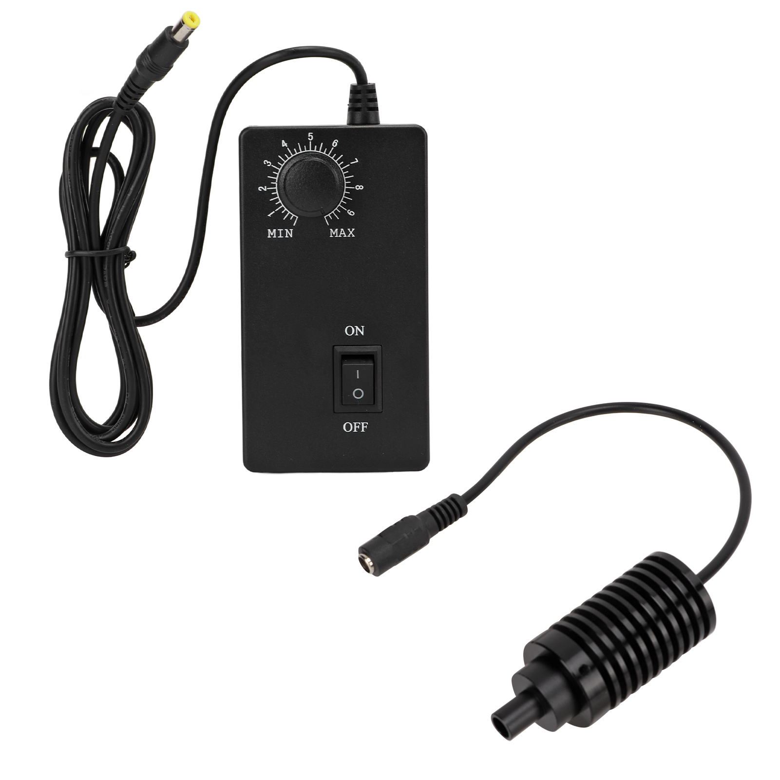 Koaxialer Led-spot Für Mikroskope, Hohe Helligkeit, Blau, Ø 9 Mm, Ac 100–240 V, Eu-stecker, Verschleißfest, Wärmeableitendes Design, Ringbeleuchtung Für Mikroskope