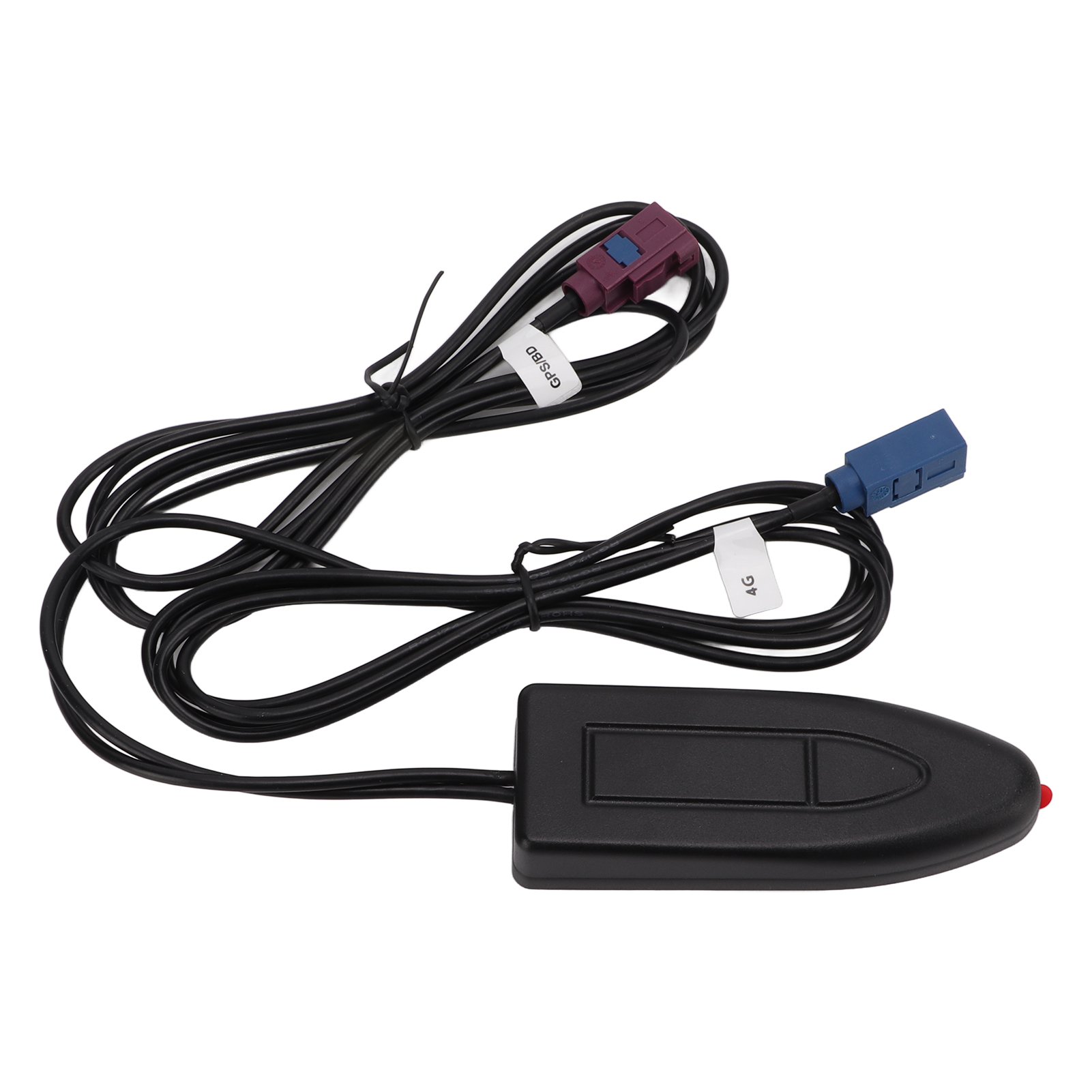 Wasserdichte 2-in-1 4g-gps-antenne, Hohe Verstärkung Für Fahrzeugnavigation Und Geolokalisierung, Fakra C/d-anschluss, Blau, Kfz-halterung