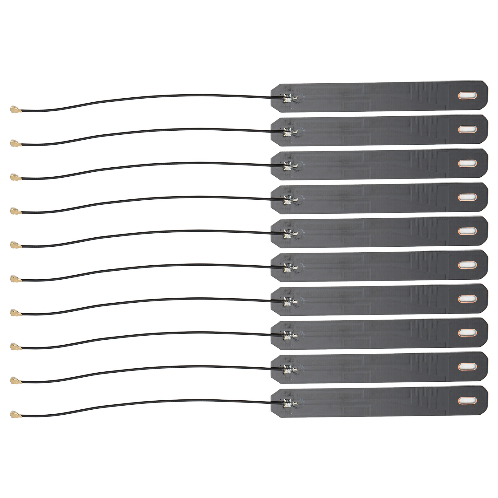 Hochleistungs-pcb-wlan-antenne Nz-4g-pcb-002, Ipex-anschluss, 10er-packung, Interne Drahtlose Antenne Für 2,4-ghz-/5-ghz-module.