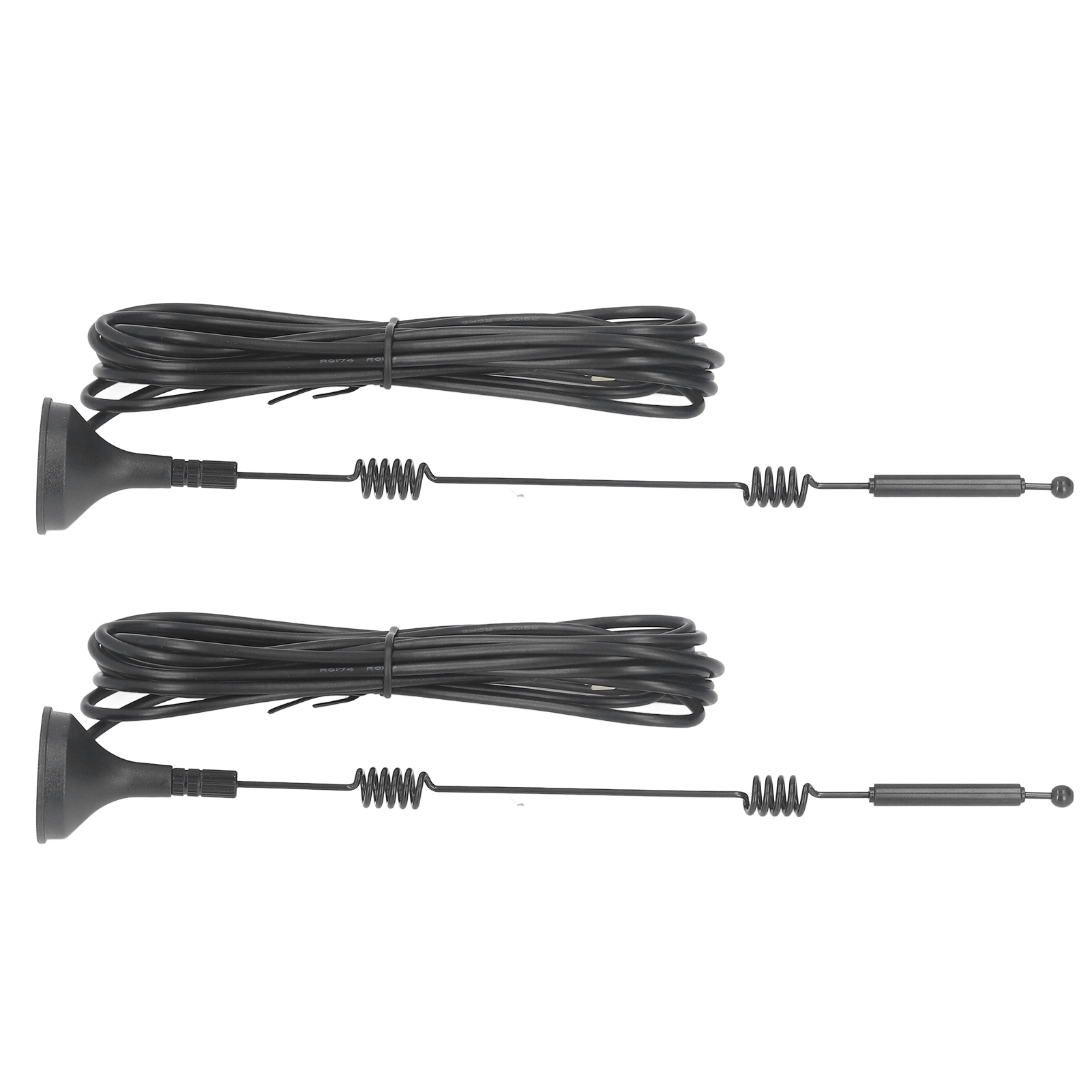 12dbi Dualband-wlan-antenne (2,4 Ghz/5,8 Ghz), Magnetfuß, 2er-paar, Interner Sma-anschluss, Hohe Verstärkung Für Router, Kupfer, Drahtlos Kompatibel.