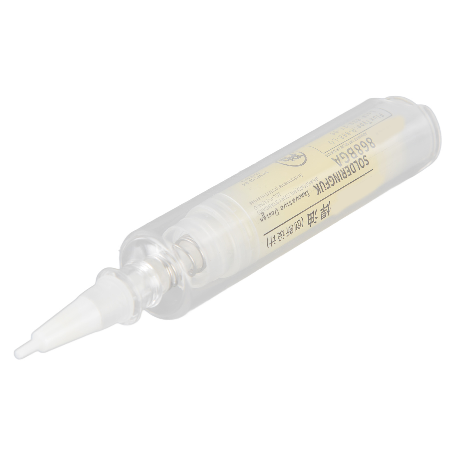 10cc Lötpaste Aus Kolophonium, Spritze, Keine Reinigung Erforderlich, Geringe Rückstände, Für Löt-, Wartungs- Und Reparaturarbeiten An Elektronischen Schaltungen.