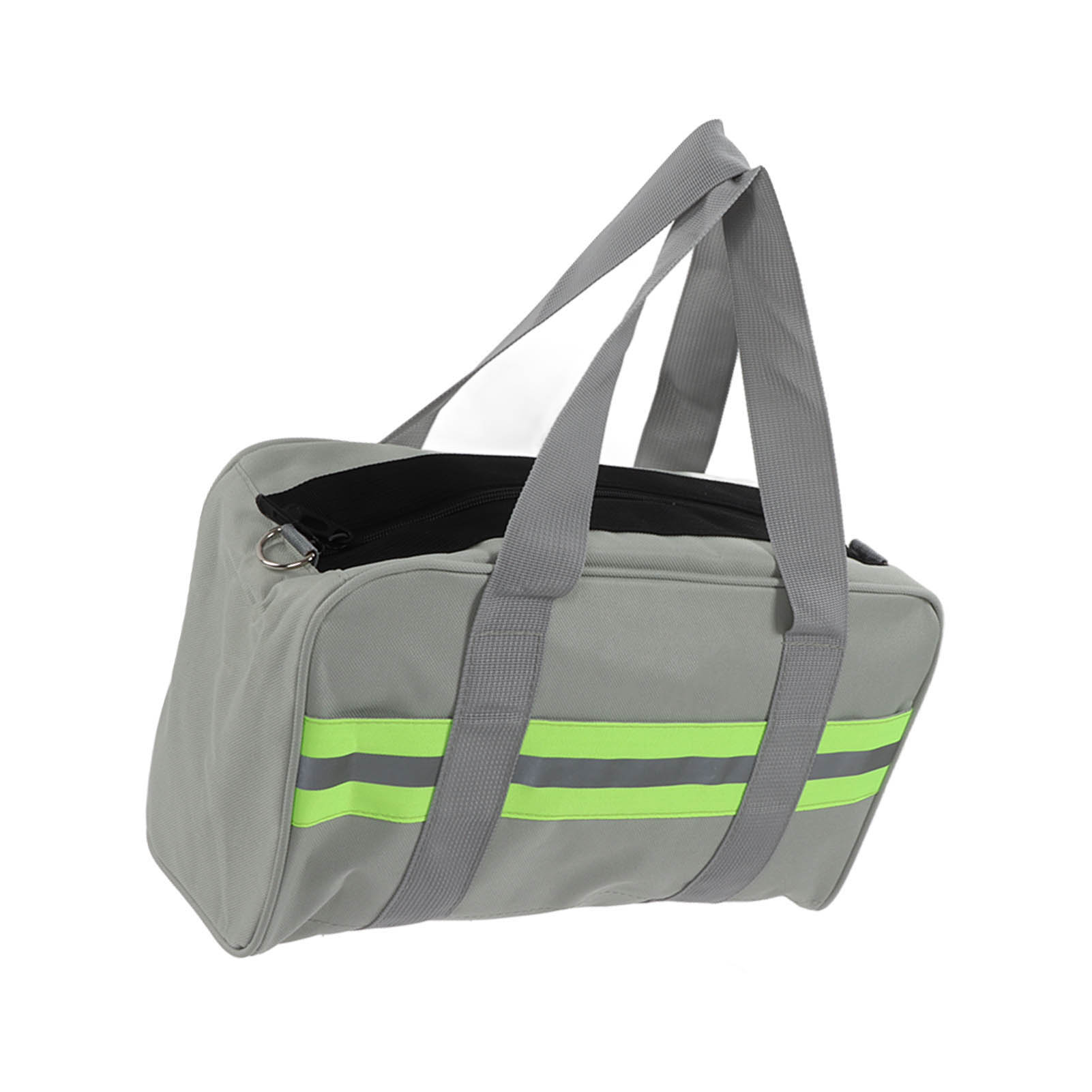 Werkzeugtasche Mit Großer Öffnung, Strapazierfähiges Oxford-gewebe, Großes Fassungsvermögen, Reflektorstreifen, Für Elektriker Und Bauarbeiter, 35 Cm