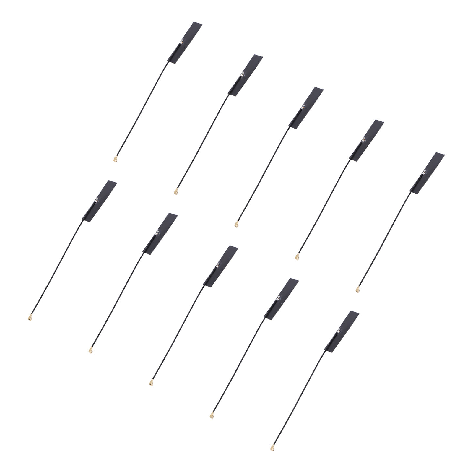 Packung Mit 10 Flexiblen, Omnidirektionalen 2,4-ghz-fpc-antennen Mit Hoher Verstärkung (5 Dbi), Intern Integriert Für Bluetooth- Und Wlan-module.