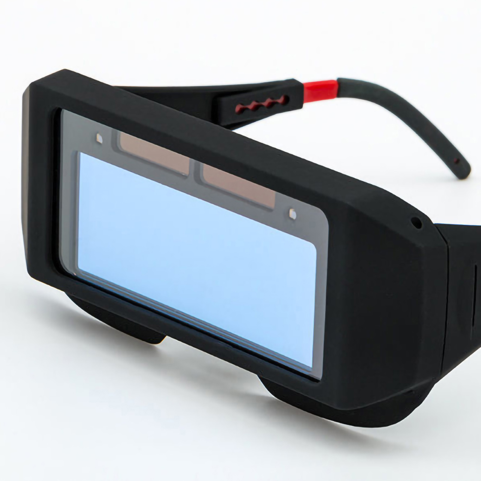 Selbstverdunkelnde Schweißerbrille, Ergonomischer Augenschutz, Klares Sichtfeld, Schweißvisier Mit Gummiband