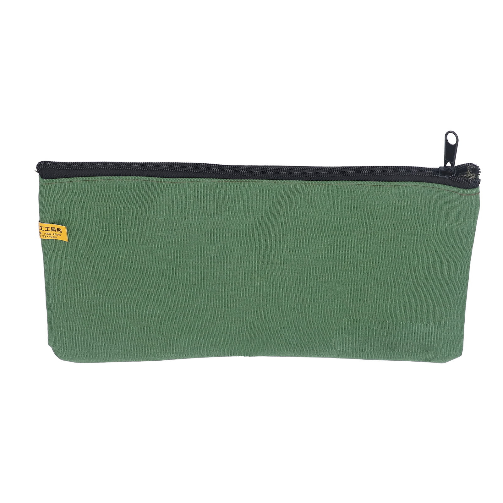 Werkzeugtasche Aus Khakigrünem Canvas, Strapazierfähige, Multifunktionale Tragetasche Mit Fächern Für Schlüssel, Schraubendreher Und Nägel, Maße 33 X 19 Cm