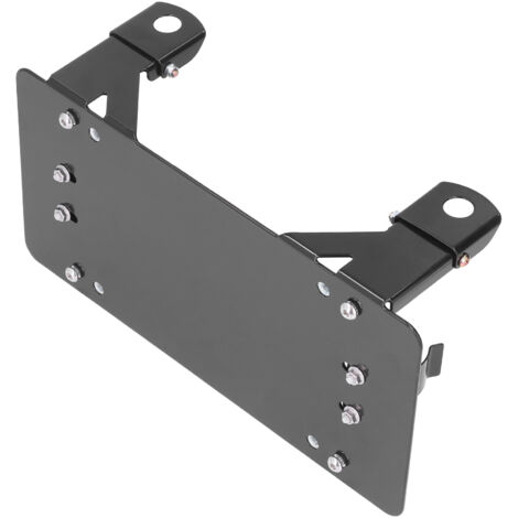 Kennzeichenhalter Aus Stahl Für Seilwinde Mit Rolle Und Wasserdichter Halterung, Autozubehör Für Geländewagen.