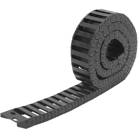 10x30mm, 1m Kabelträgerkette Für Cnc - Flexibler Schutz Mit Befestigungsmaterial