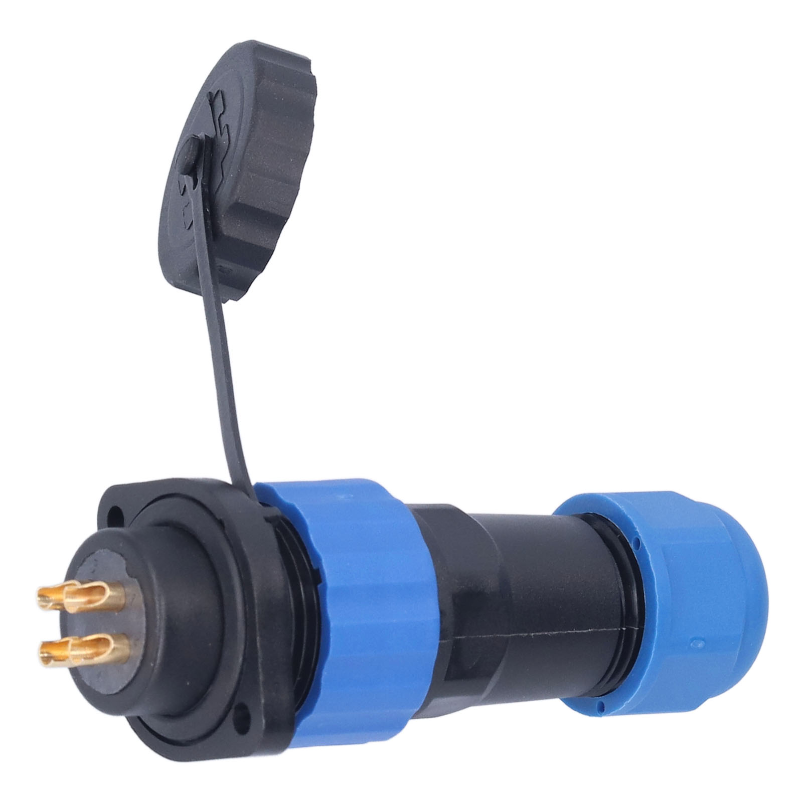 Sp204 Ip68 Wasserdichter Industriestecker, Flanschbuchse Mit Ac380v 25a Flugzeugadapter, Wasserdichter Stecker Für Den Professionellen Einsatz