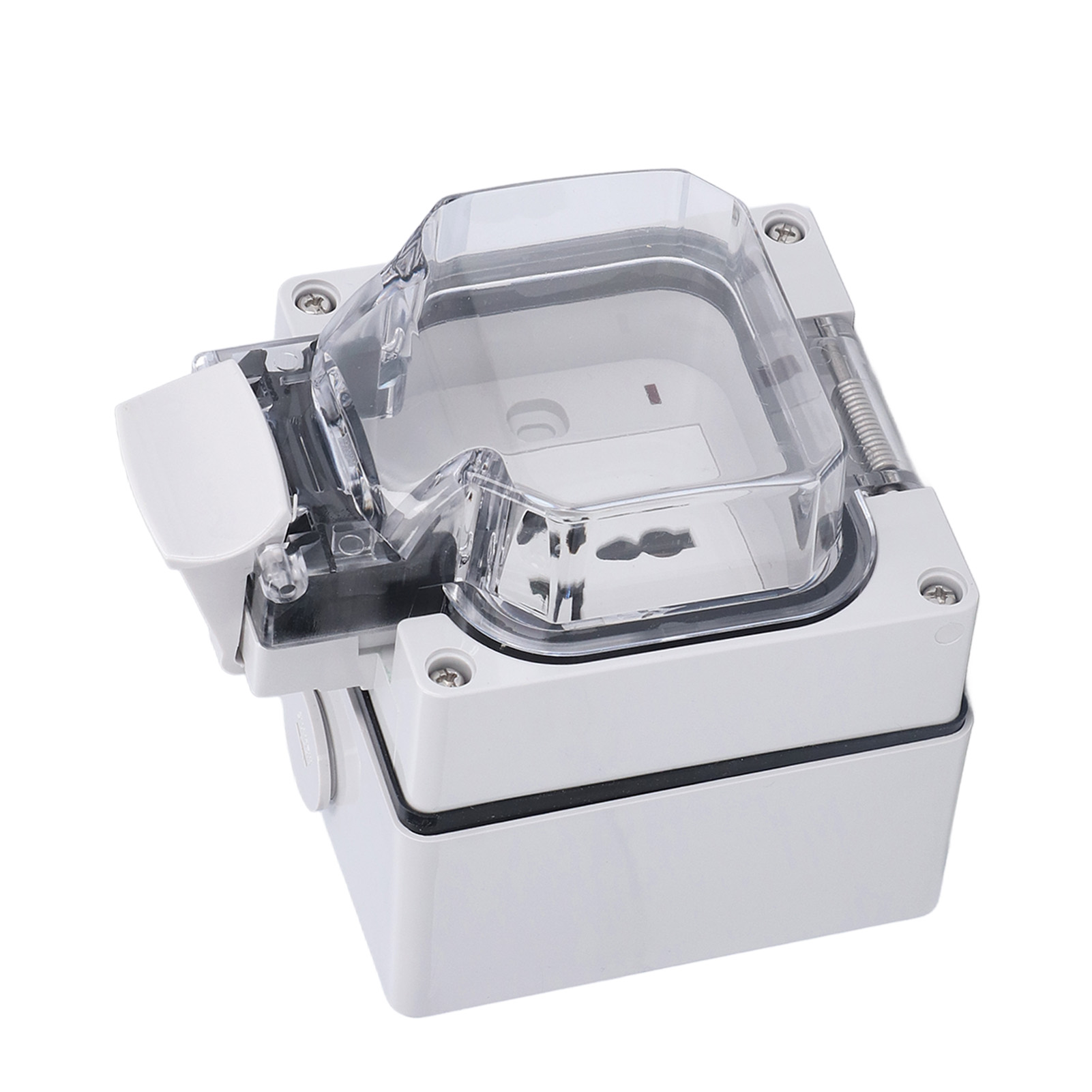 Ip66 Wasserdichte Außensteckdose, Robustes, Dekoratives Gehäuse Für Den Garten, 250 V 13 A