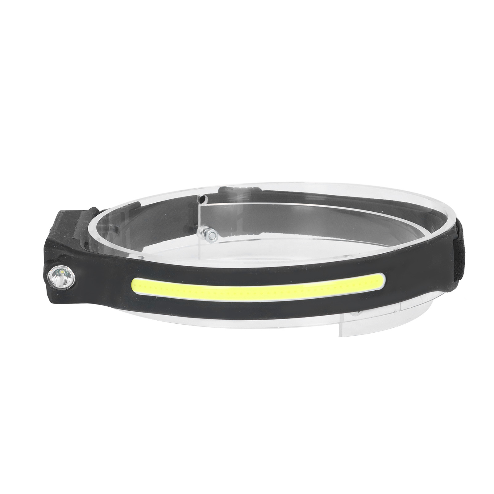 Wiederaufladbare Usb-stirnlampe 350lm Cob 230° Wasserdicht Ipx4, Led-induktionsscheinwerfer Mit Mehreren Winkeln Für Camping Und Arbeit.