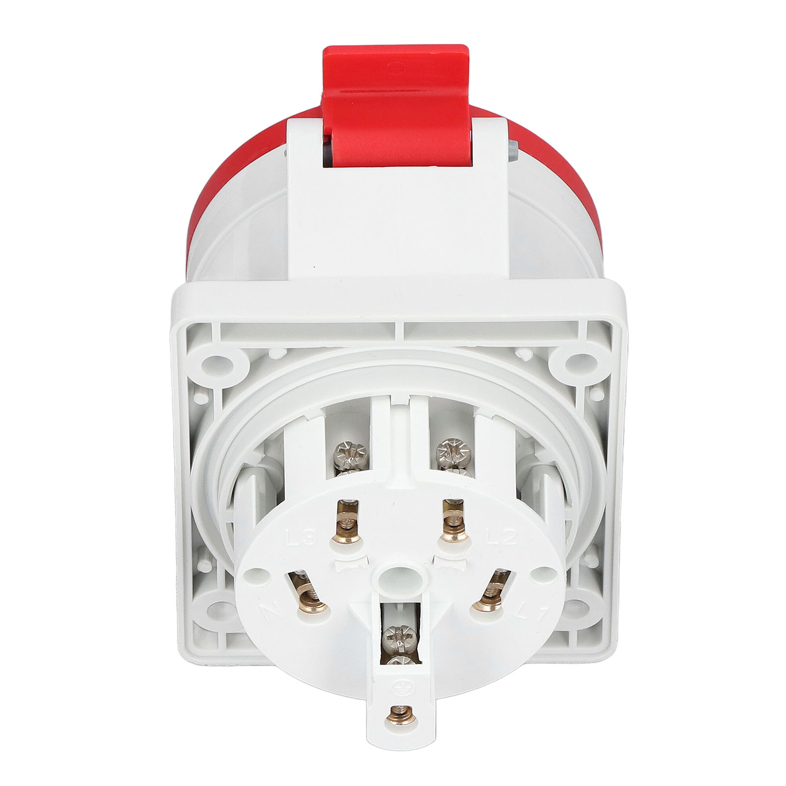 Ip44 Wasserdichte Industriesteckdose, Luftfahrtstecker, 3p+e+n, 32a, 220-380v, 240-415v Netzteil