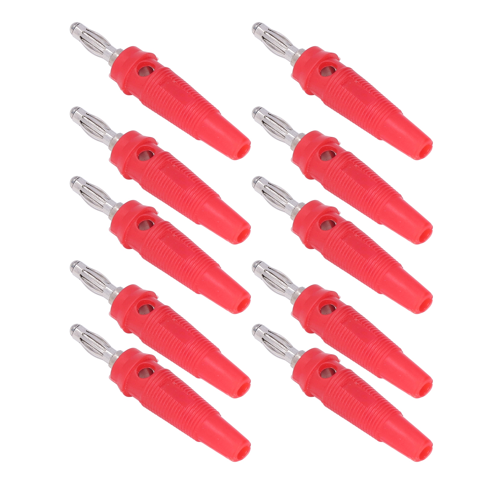Packung Mit 10 4-mm-bananenstecker-lötklemmen, Rote Buchse Für Ladegeräte, Generatoren Und Lötgeräte