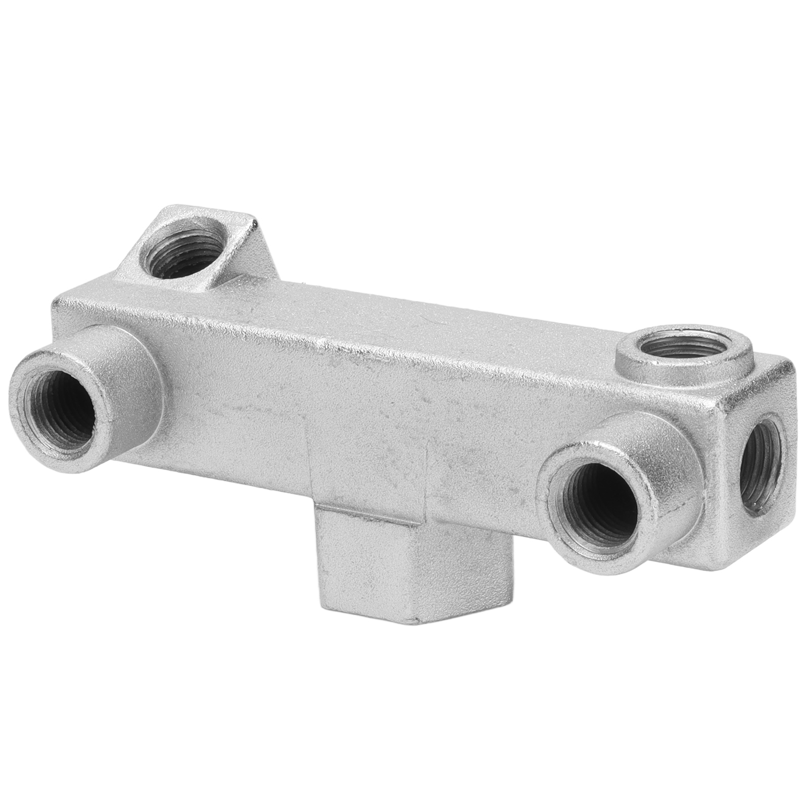 6-facher Luftverteiler Aus Messing, G1/4 G1/2 Gewindeanschluss Für Kompressor, Auslaufsichere Multifunktionsarmatur.
