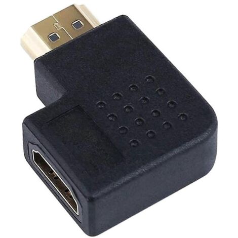 90°-hdmi-verlängerungsstecker Rechts Für Fernseher – Kompatibel Mit Hdmi-kabeln