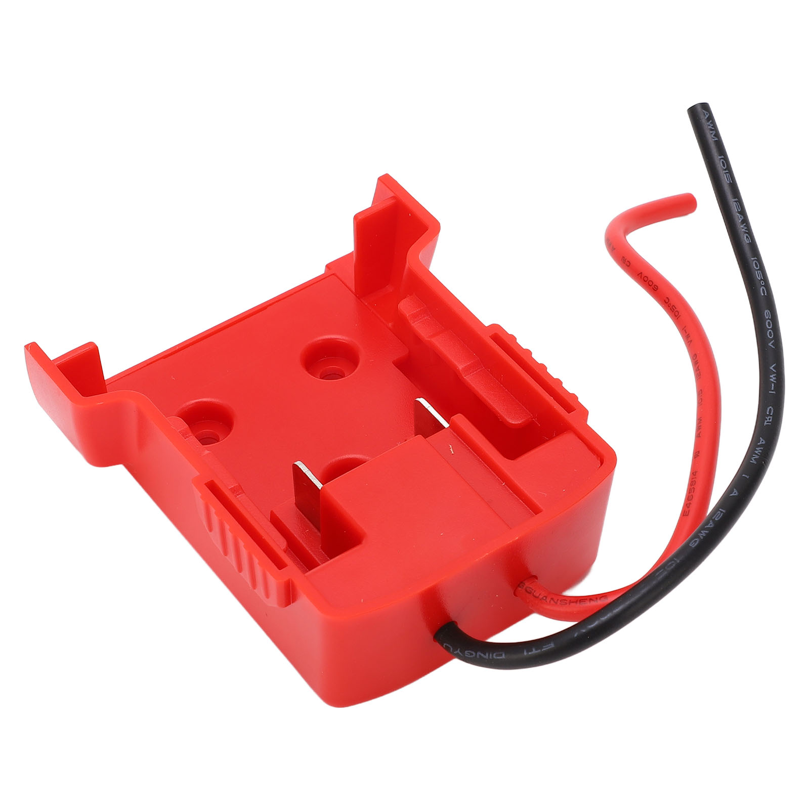 M18 18v Batterieadapter-anschluss Mit Netzteilhalterung Und 12 Awg Abisolierzange Für Robotik Und Diy-projekte