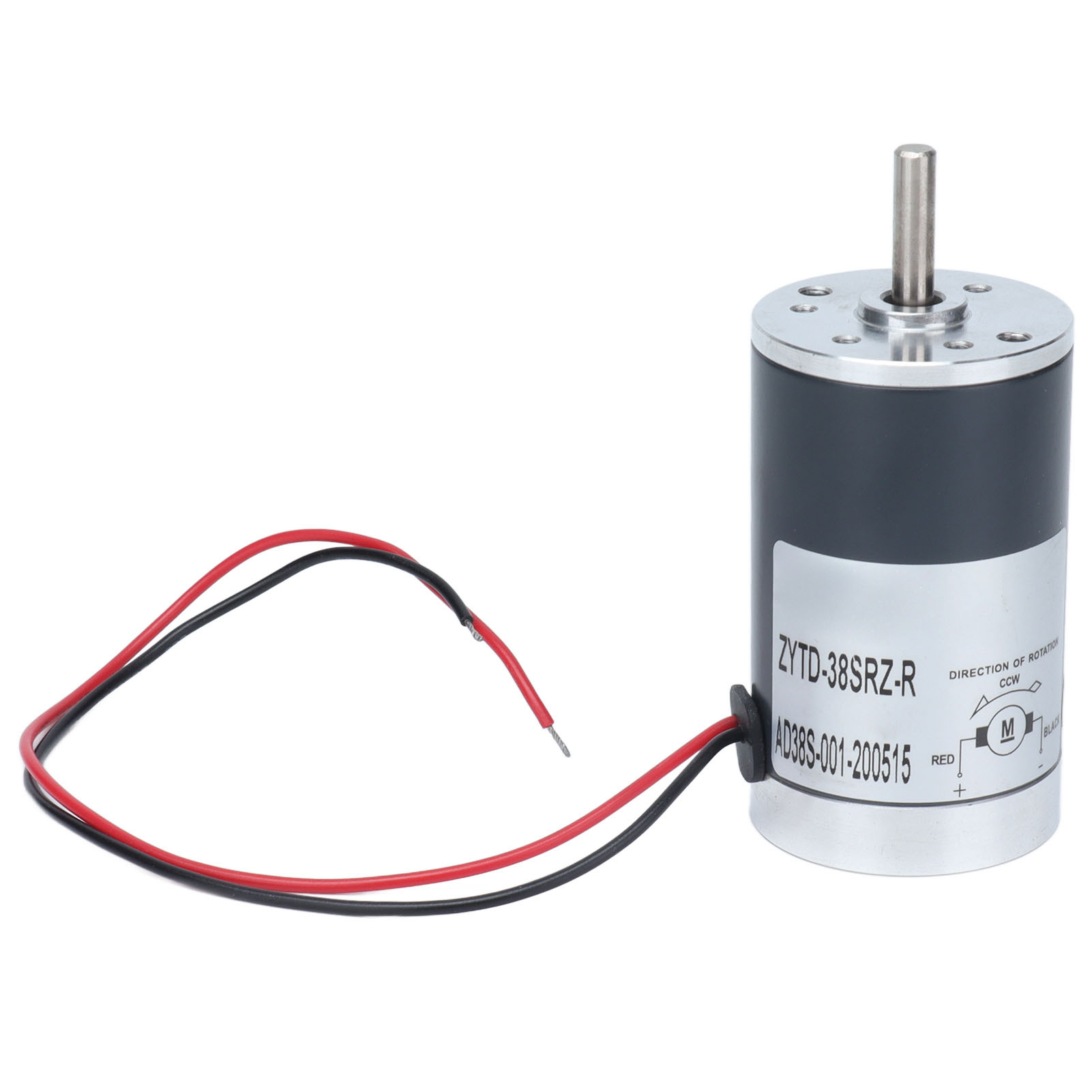 12v 2000rpm Mikro-gleichstrommotor, Kleiner Hochgeschwindigkeits-elektromotor, Permanentmagnet, Doppelkugellager Zytd38srzr, Für Heimwerker- Und Modellbauprojekte.