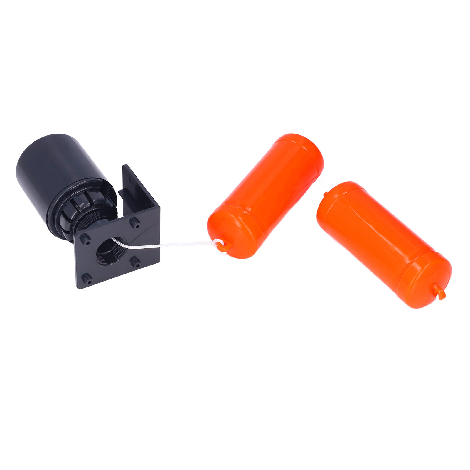 Pp-doppelschwimmer-wasserstandsschalter, 250v/380v-pumpensensor, Kunststoff-schwimmerschalter Für Tank