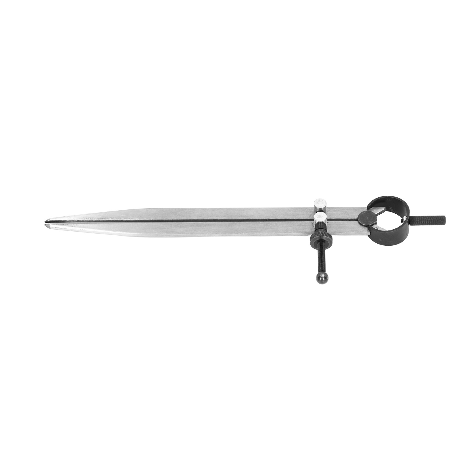 Verstellbarer, Federbelasteter Teilzirkel, 200 Mm, Zum Abpausen Und Markieren Von Leder, Präzises Messwerkzeug Mit Stellmutter