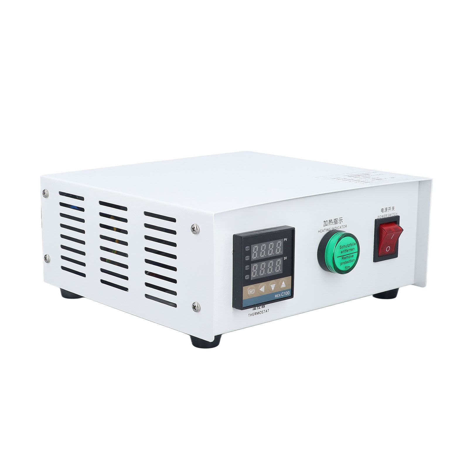 Selbstregulierender Pid-temperaturregler, Gehäuse 0400°c, M6-sonde, Brm40dac1zct Ac220v (2 Meter)