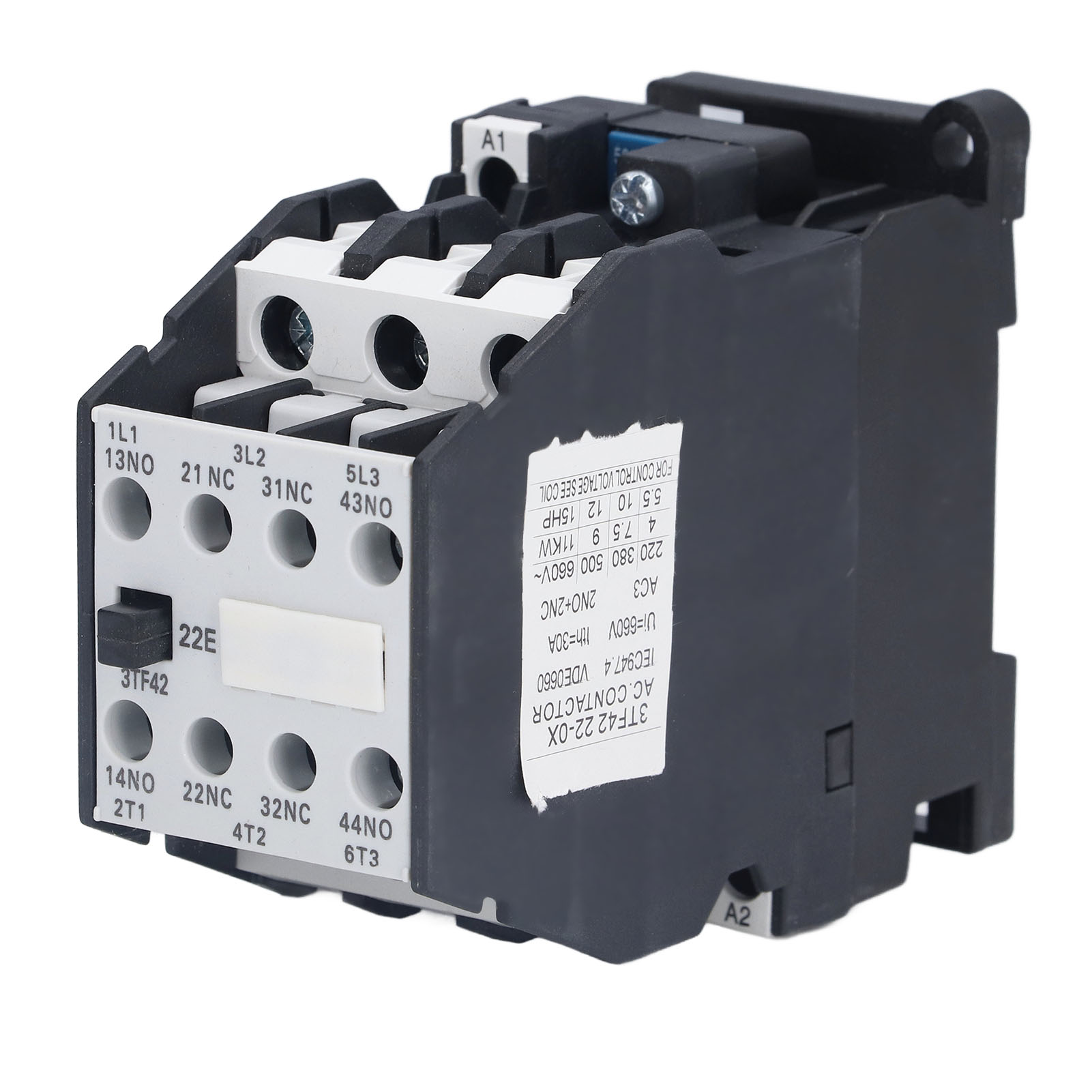 Modulares Schütz Ac 220 V 50/60 Hz 16 A 2 Schließer + 2 Öffner Für Din-schiene, Hausstromkreissteuerung, Leistungsrelais 3tf42