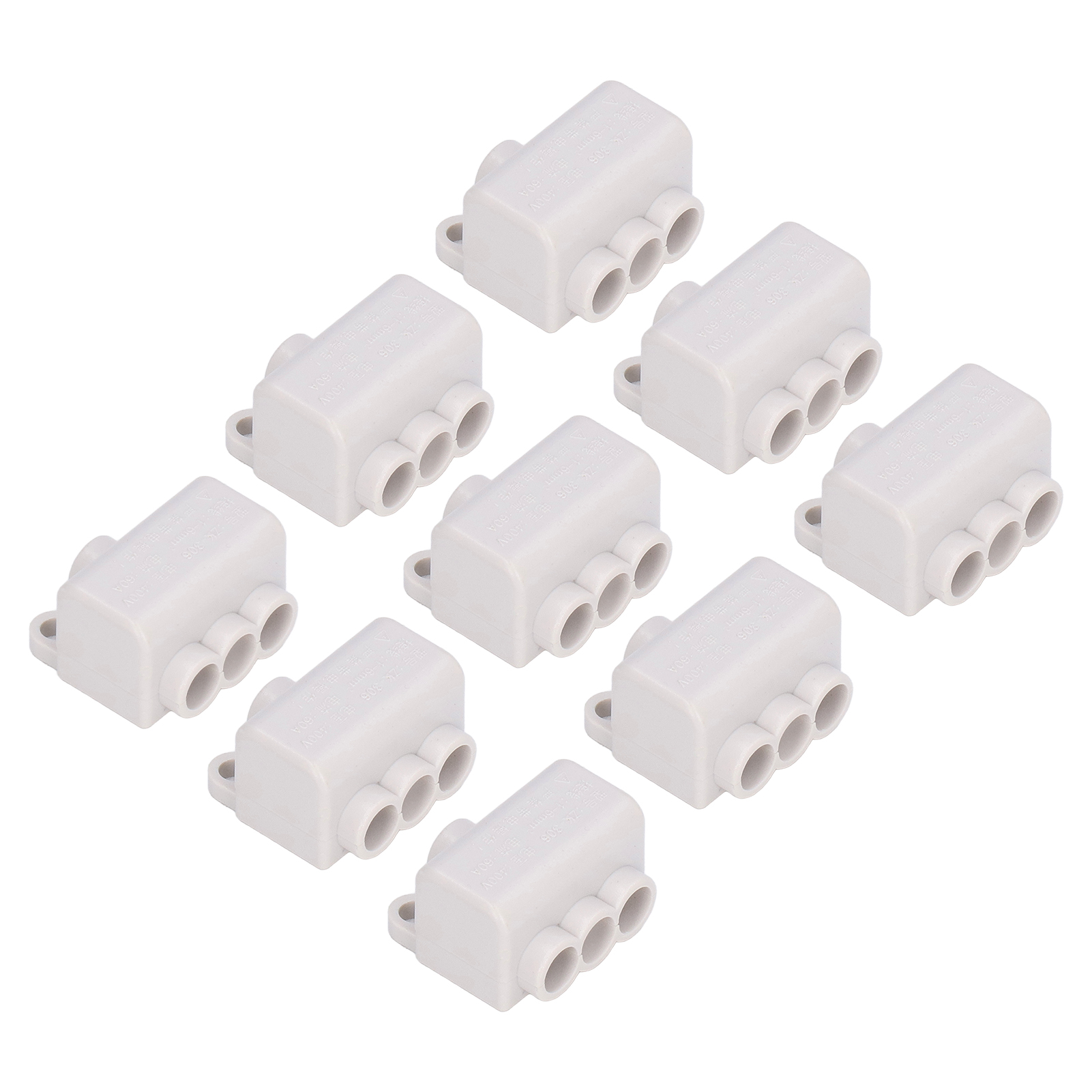 Set Mit 9 Hochleistungsfähigen, Flammhemmenden T-splitter-kabelverbindern, 400v 60a Kombinierer, Robuste Elektrische Steckverbinder