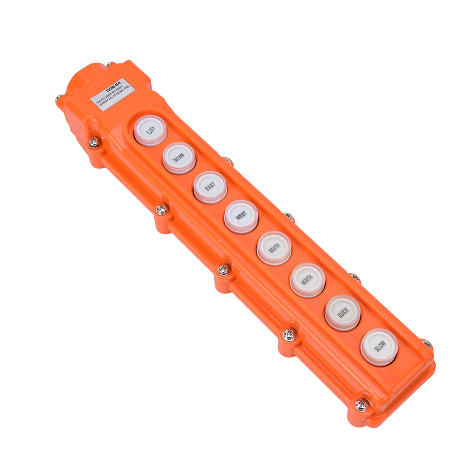 Cob-64 Fernsteuerung Für Brückenkrane, 8-wege-drucktasten-steuerstation, 220v/500v-schalter