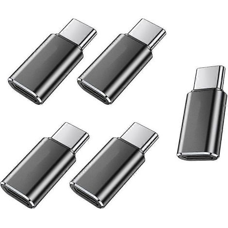 Lightning-auf-usb-c-adapter (5er-pack) Für Iphone 15/16 Plus Mit Schaltern.
