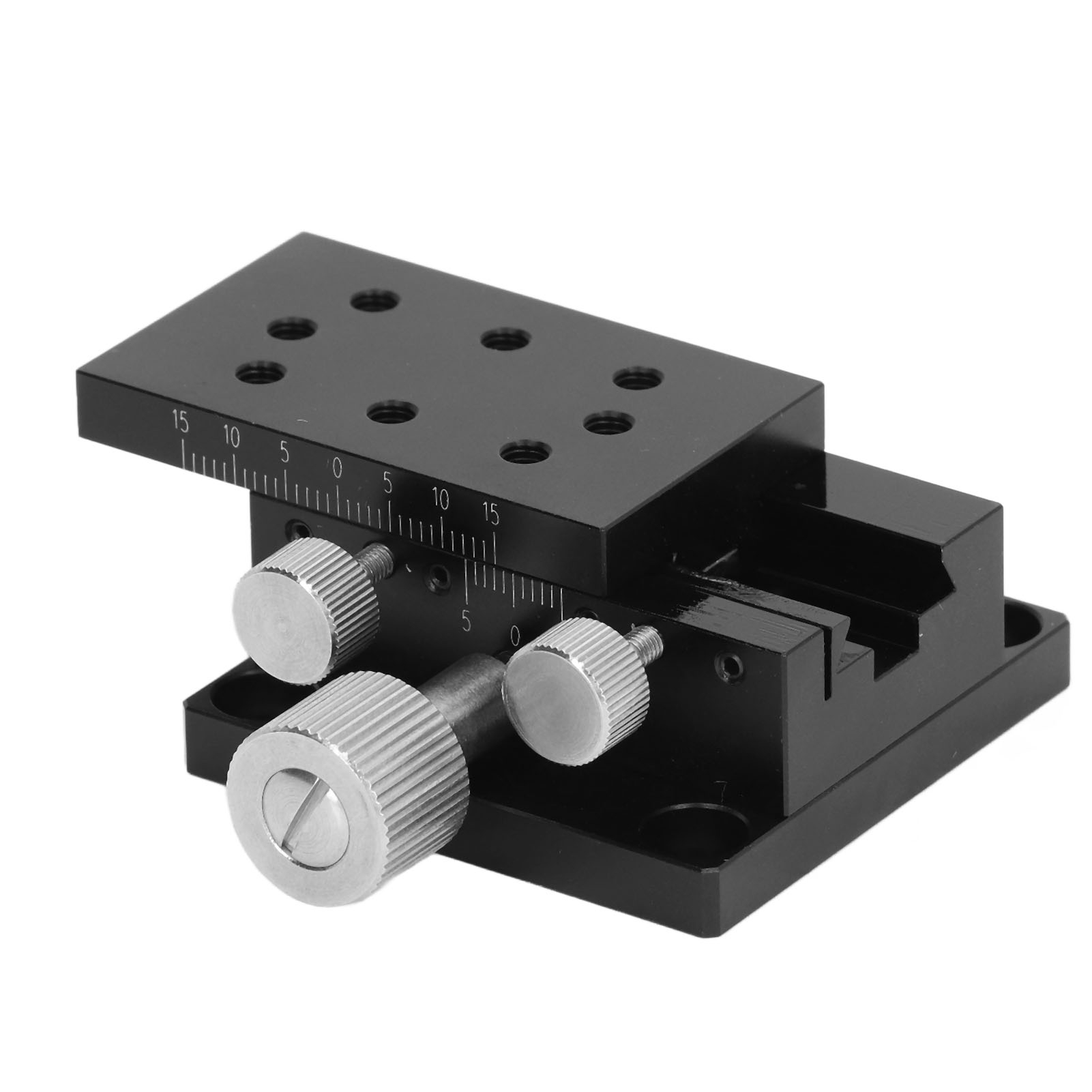 Linearer Translationstisch X 50x30mm, Präzisions-schneckengetriebeplattform, Manuelle Drehverstellung, Mit Graduierungsskala Für Messinstrumente, 2x1,2 Zoll.