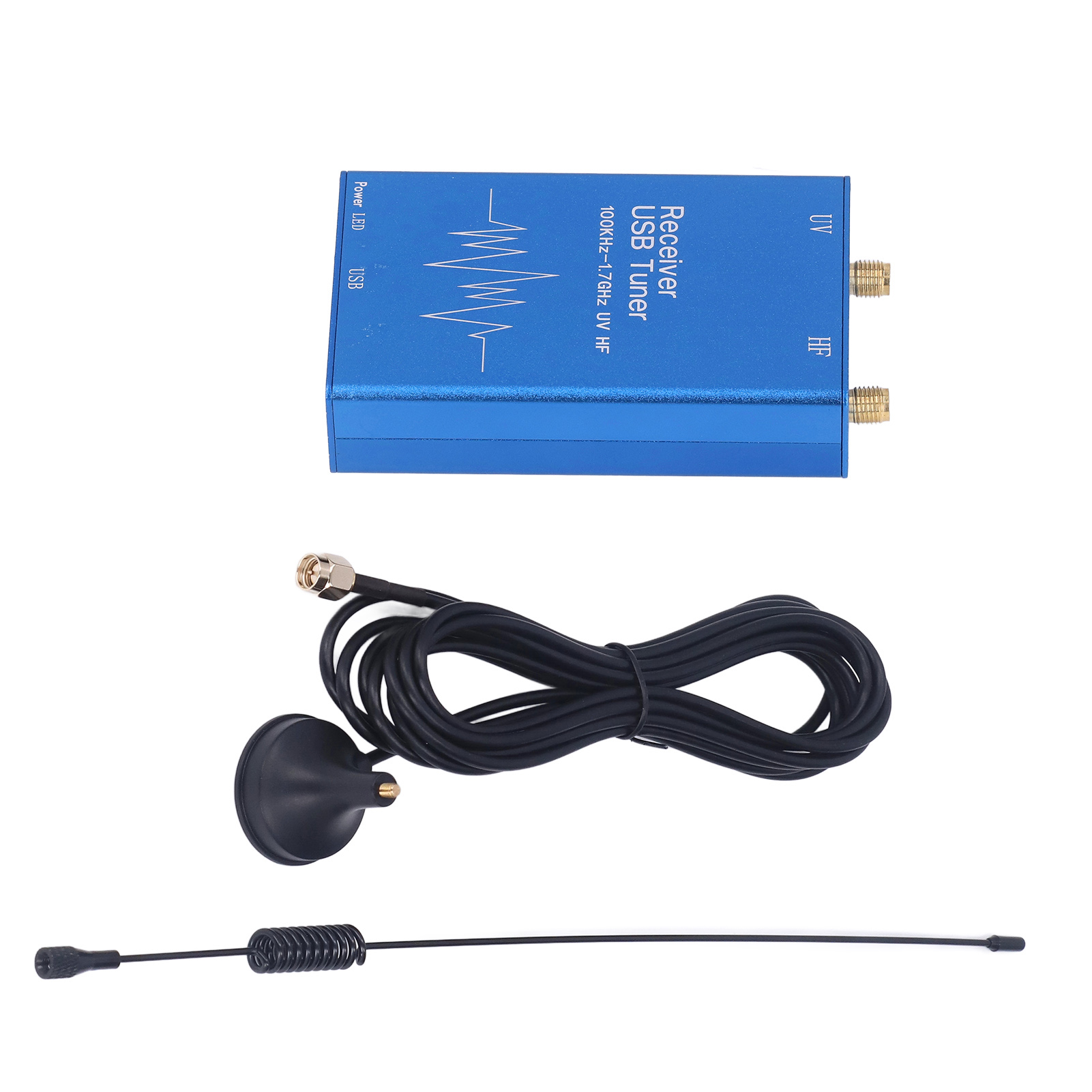 Rtl-sdr-usb-empfänger, Hf/uhf/uv-funkgerät (100 Khz–1,7 Ghz), Drahtlosmodul, Vollbandempfang, Elektronisches Bauteil