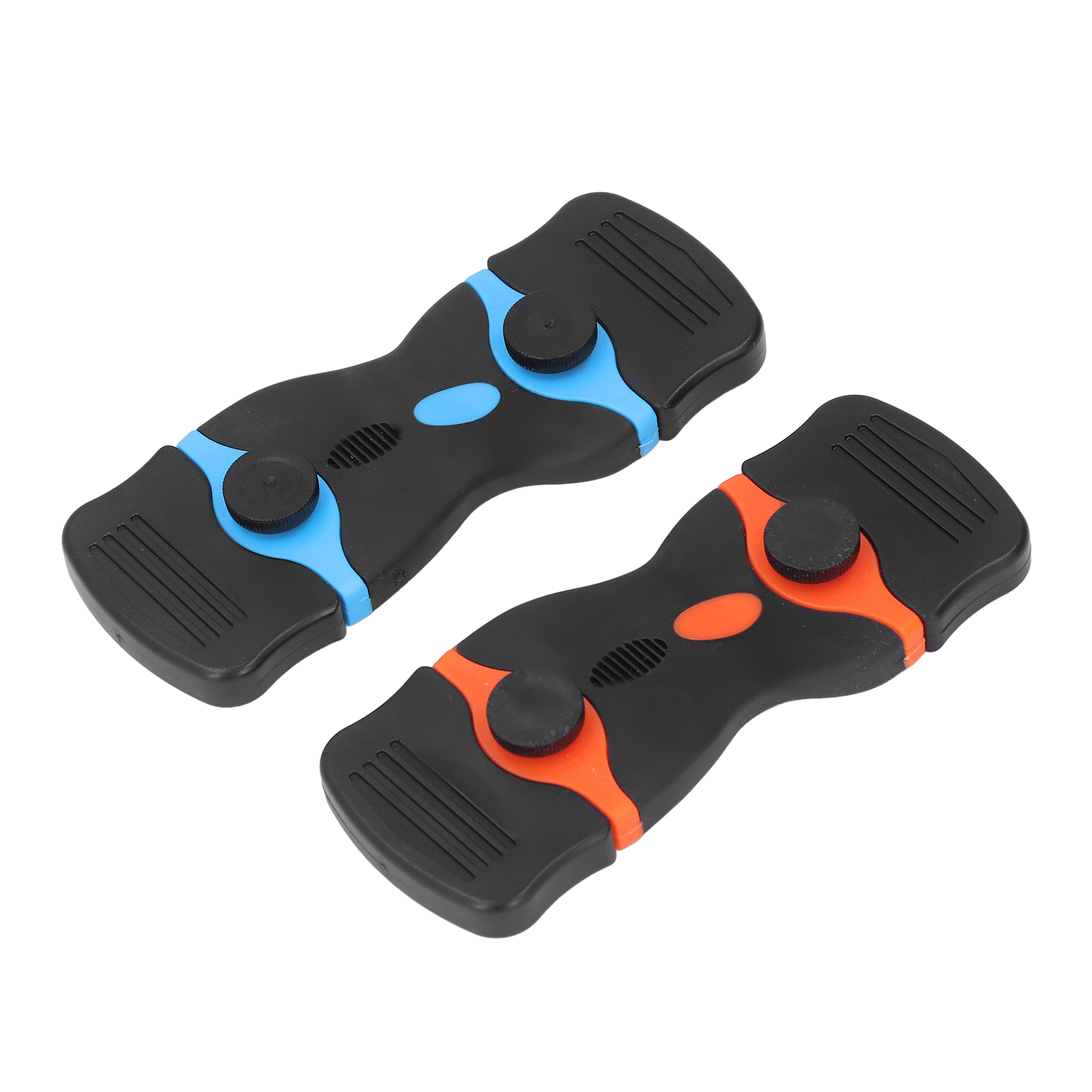 Set Mit 22 Mehrzweck-klingenschabern, Blau-orange Geriffelter Griff, Ersatzklingen, Vielseitiges Reinigungswerkzeug
