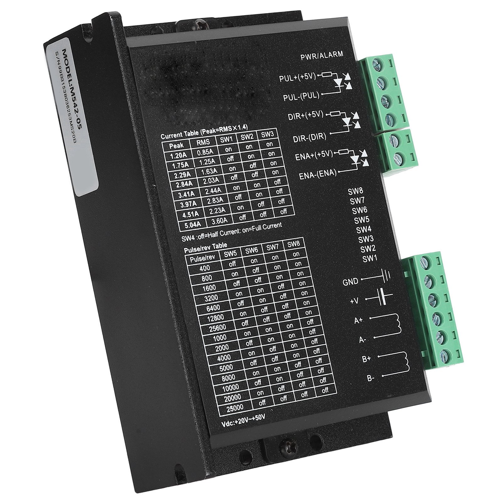 Schrittmotortreibermodul, 20–50 V Dc Cnc-steuerung Für 2-phasen-motoren Der Serie 57, Präzisionssteuerplatine