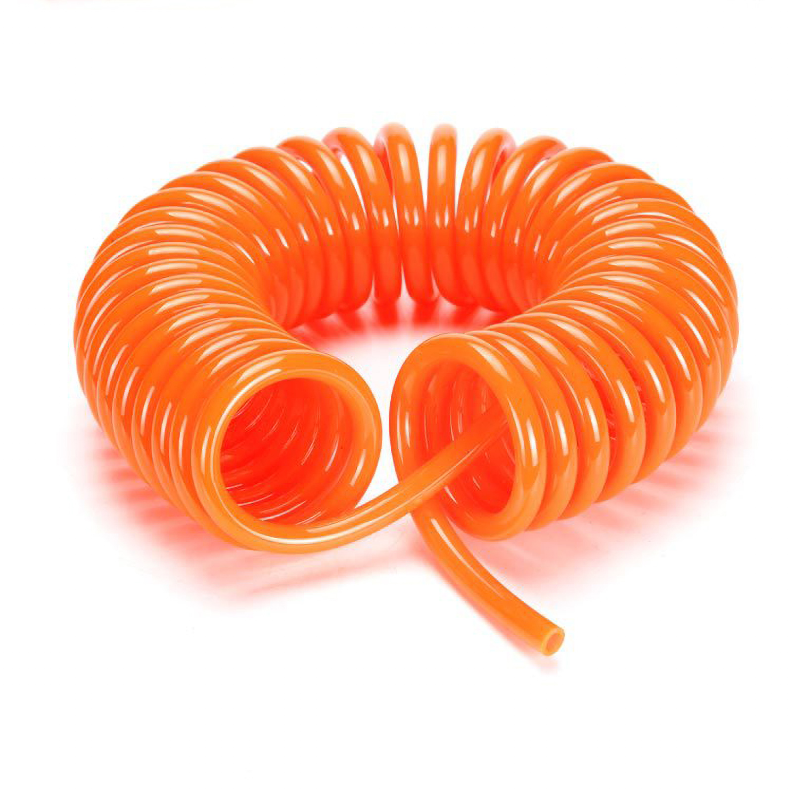 6 M / 19,69 Ft 10 X 6,5 Mm Spiral-luftschlauch, Wasserdichter Schnellanschluss Für Kompressor Und Luftpumpe, Gute Abdichtung, Aufgewickelter Luftschlauch