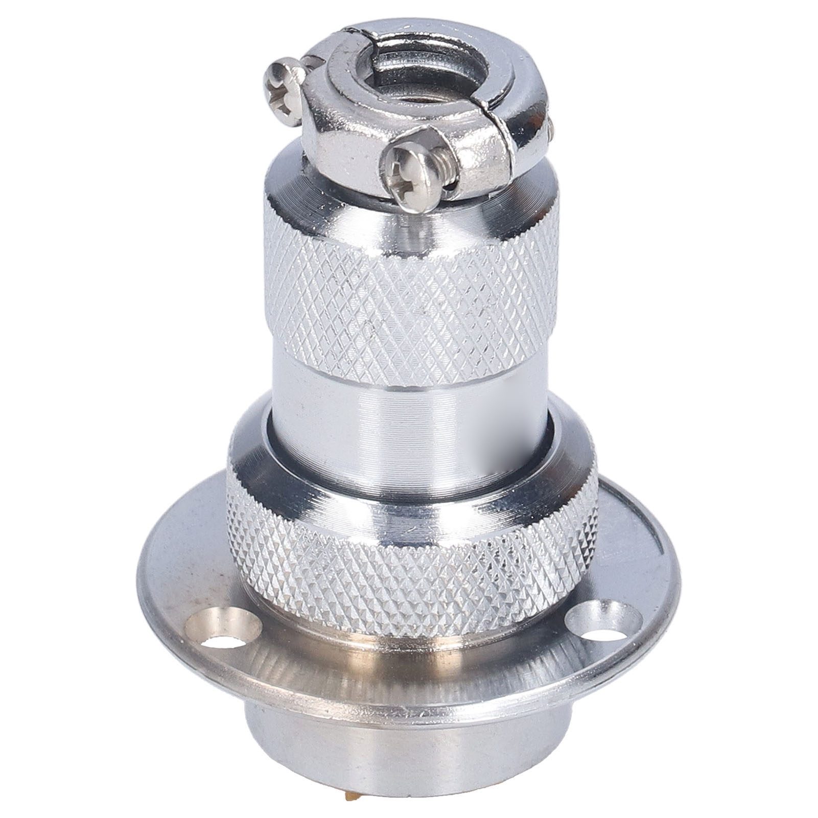 15-teiliger Elektrischer Flugzeugstecker, Runder Metallflanschstecker, 15a 250v 25mm Drahtadapter Bem25-2y (2 Pins)