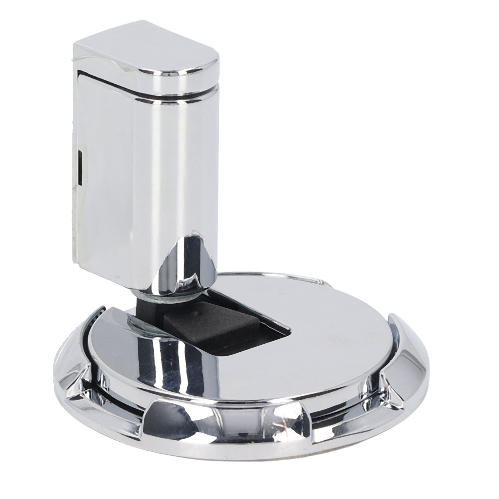 Türstopper Aus Zinklegierung, Mechanischer Stopper Ohne Magnet, Höhenverstellbar, Glänzende Oberfläche
