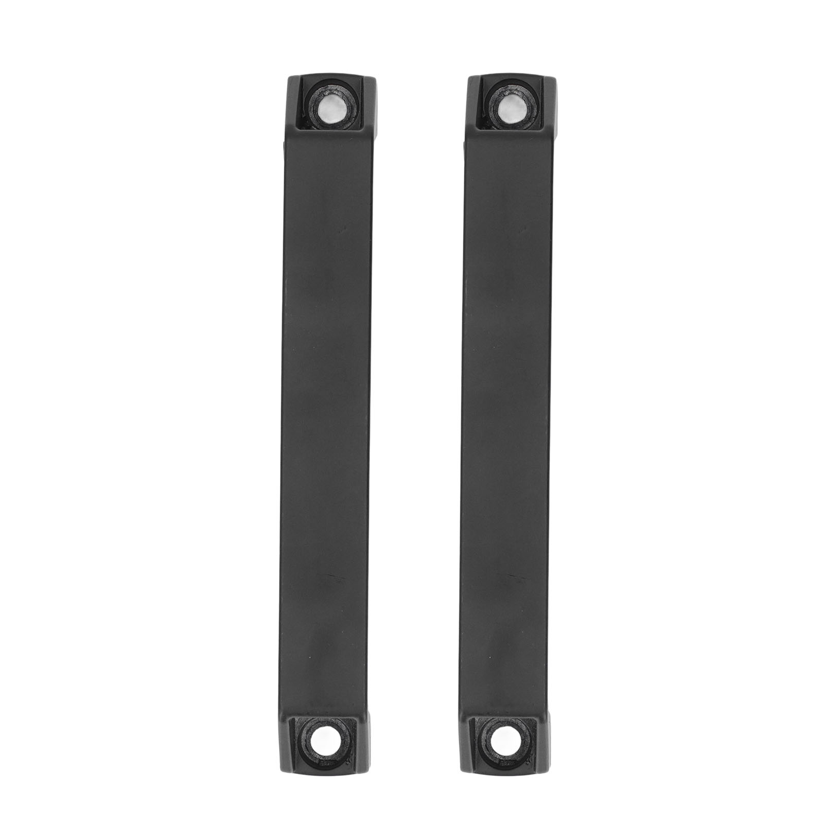2-teiliger Türgriff, 180 Mm Achsabstand, Hochfeste Aluminiumlegierung, Moderner Schwarzer Türgriff Für Möbel Und Tore.