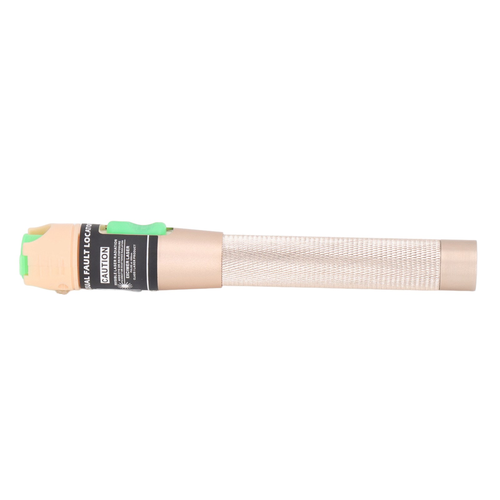 Roter Vfl-lichtwellenleiter-fehlerdetektorstift, Rutschfester Griff Aus Aluminiumlegierung, 2,5-mm-stecker, Staubdicht, Leistung 20 Mw, Gold